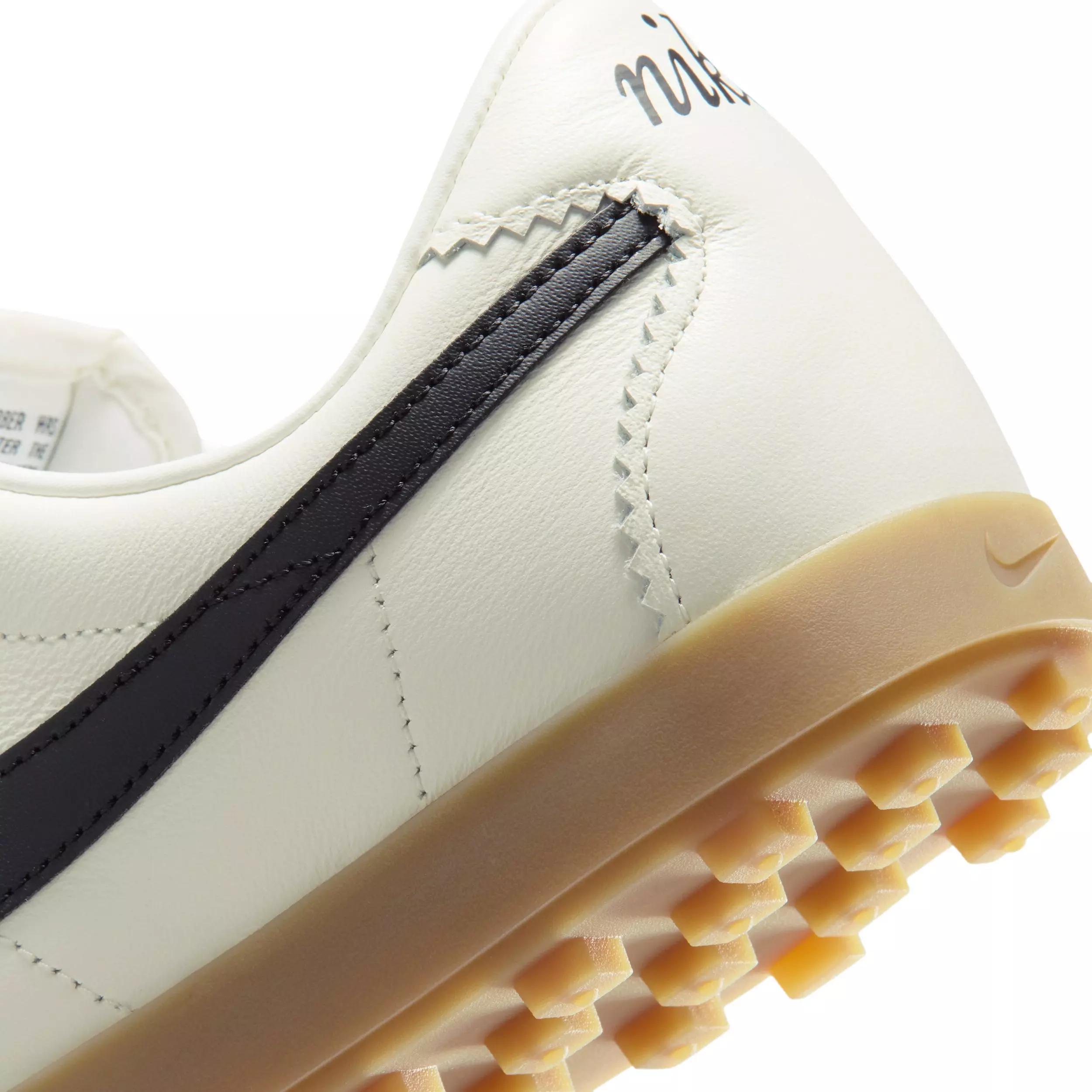 Nike Astrograbber Leather "Sail/Gum Yellow/Black" Women's Shoe - SAIL/GUM/BLACK