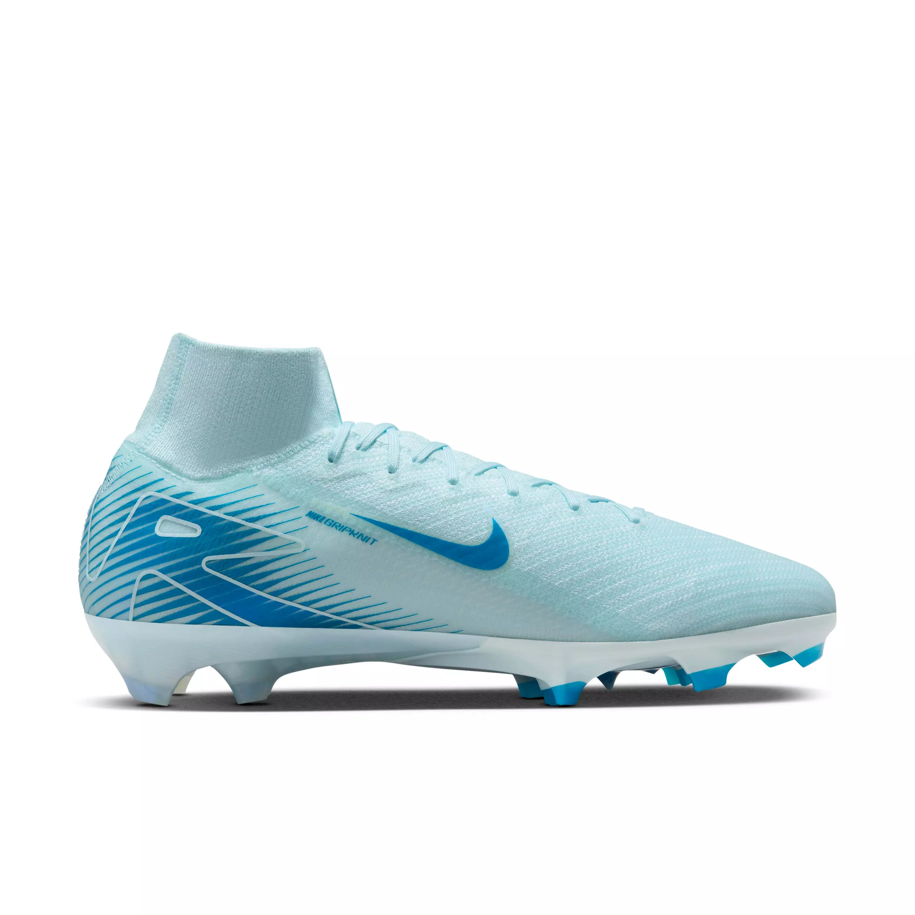 Nike Mercurial Superfly 10 Elite FG "Glacier Blue/Blue Orbit" Men's Soccer Cleat - BLUE/BLUE