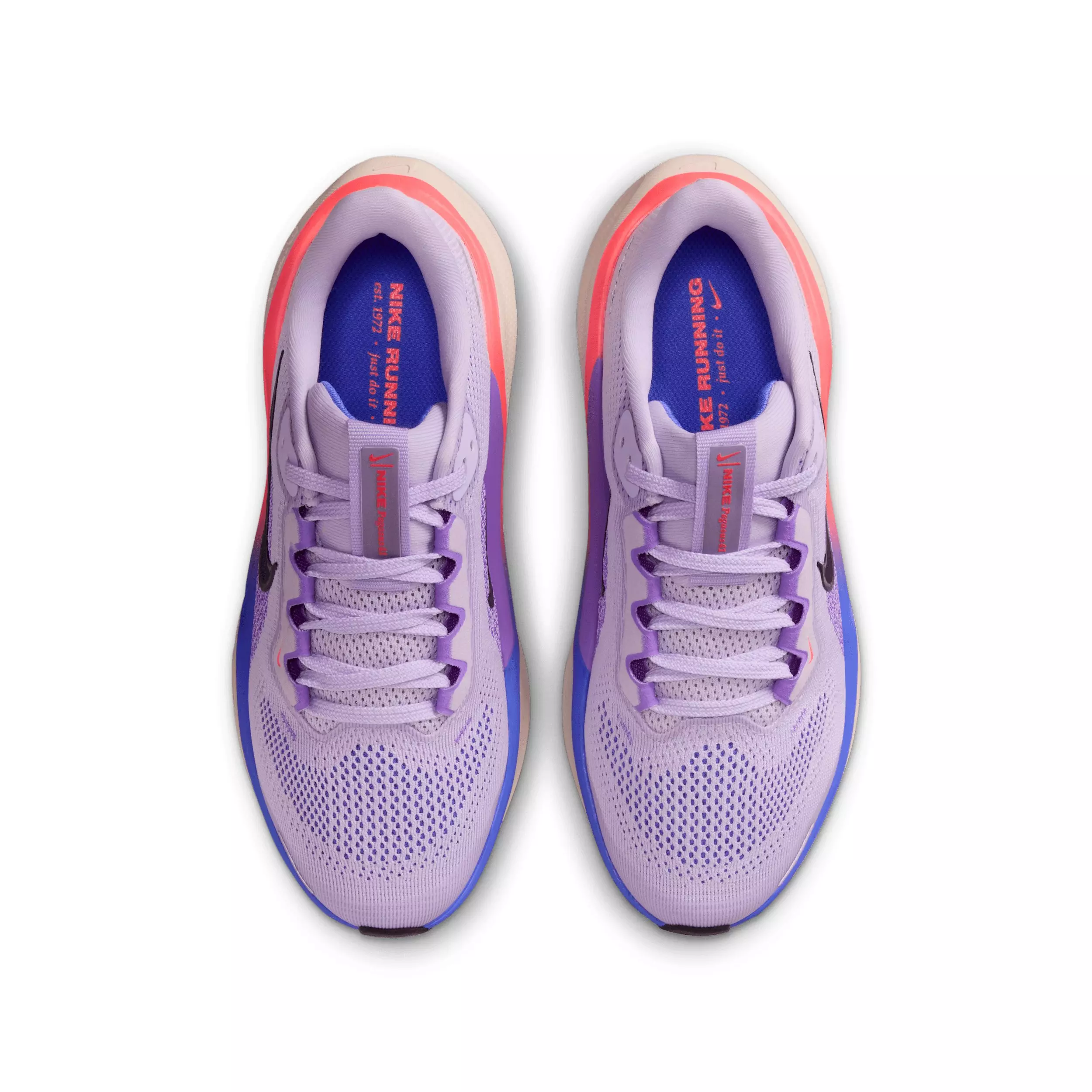 Nike Pegasus 41 "Violet Mist/Bright Violet/Sapphire/Purple Dynasty" Grade School Girls' Running Shoe - VIOLET/VIOLET/SAPPHIRE/PURPLE