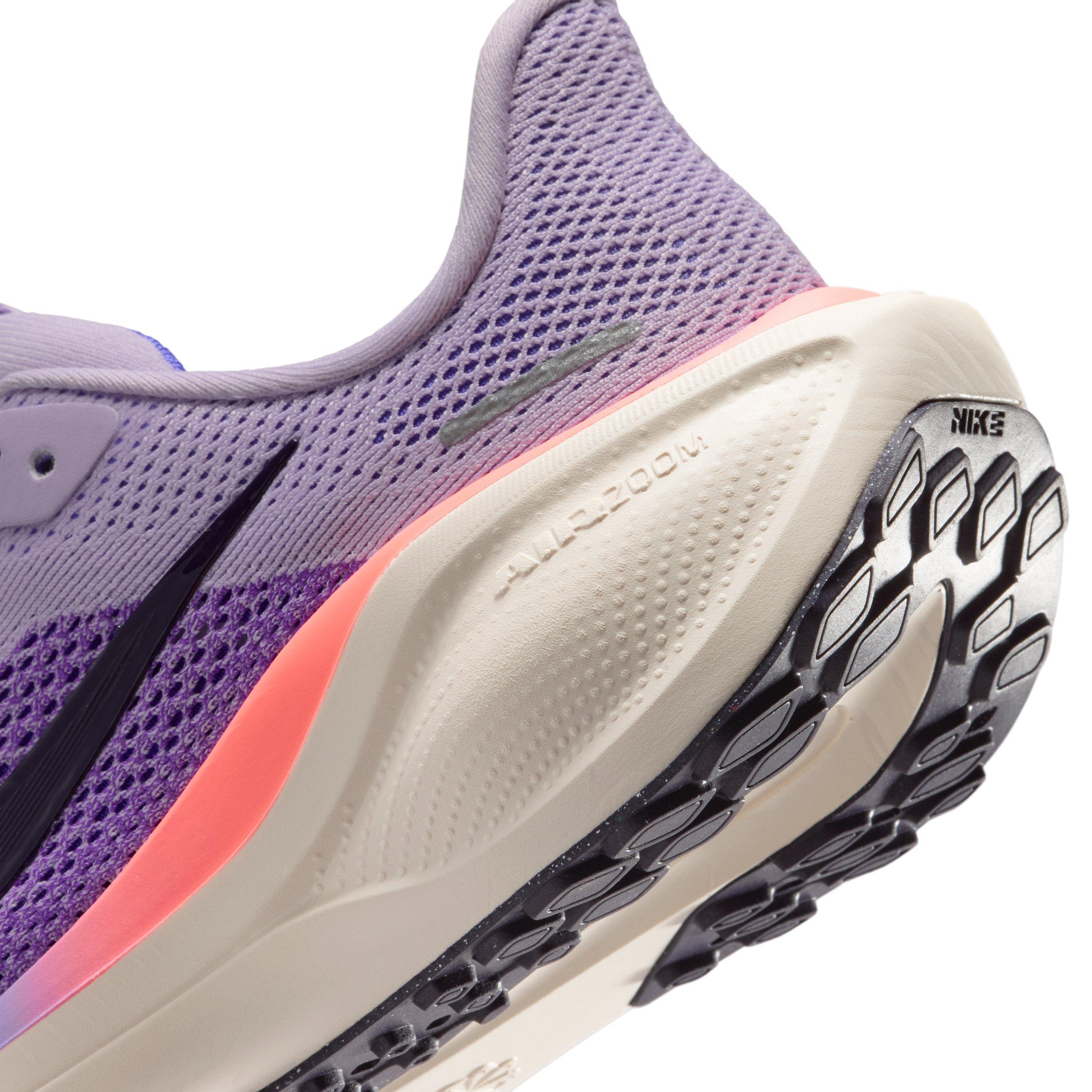 Nike Pegasus 41 "Violet Mist/Bright Violet/Sapphire/Purple Dynasty" Grade School Girls' Running Shoe - VIOLET/VIOLET/SAPPHIRE/PURPLE Thumbnail View 8
