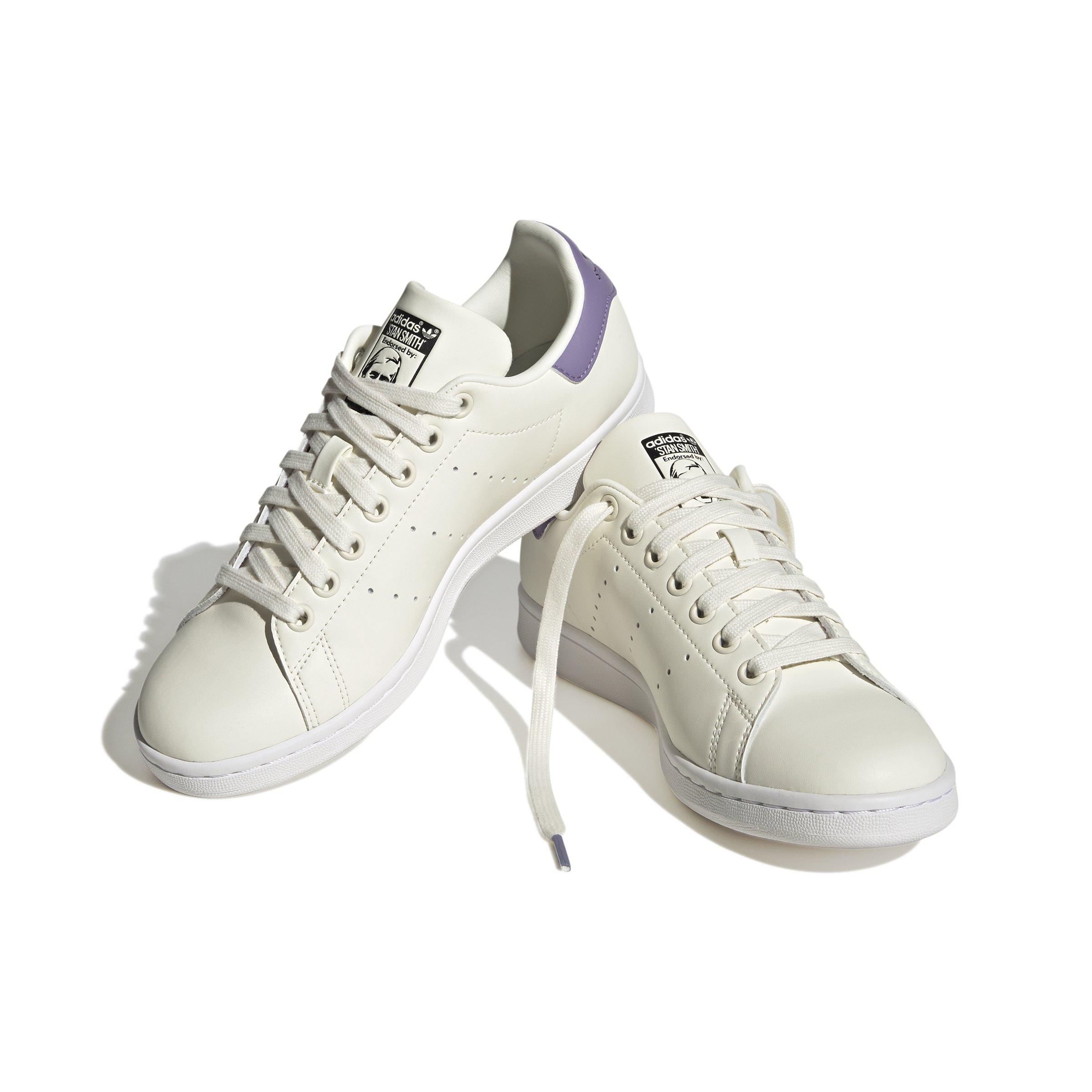 adidas Originals Stan Smith Off White Mag Lilac Core Black Women s Shoe