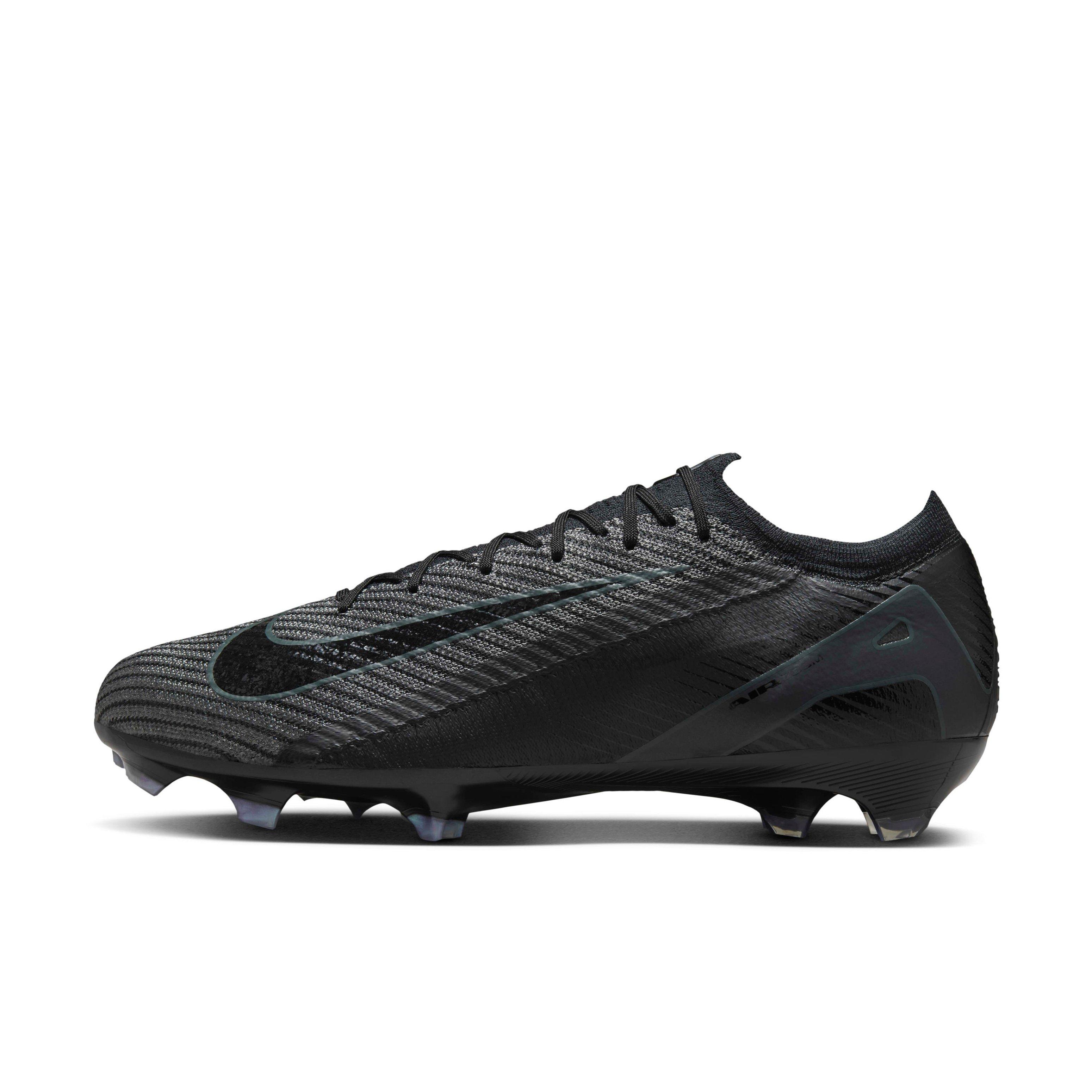 Nike Mercurial Vapor 16 Elite FG Low "Black/Deep Jungle/Black" Men's Soccer Cleat - BLACK/JUNGLE/BLACK Thumbnail View 2