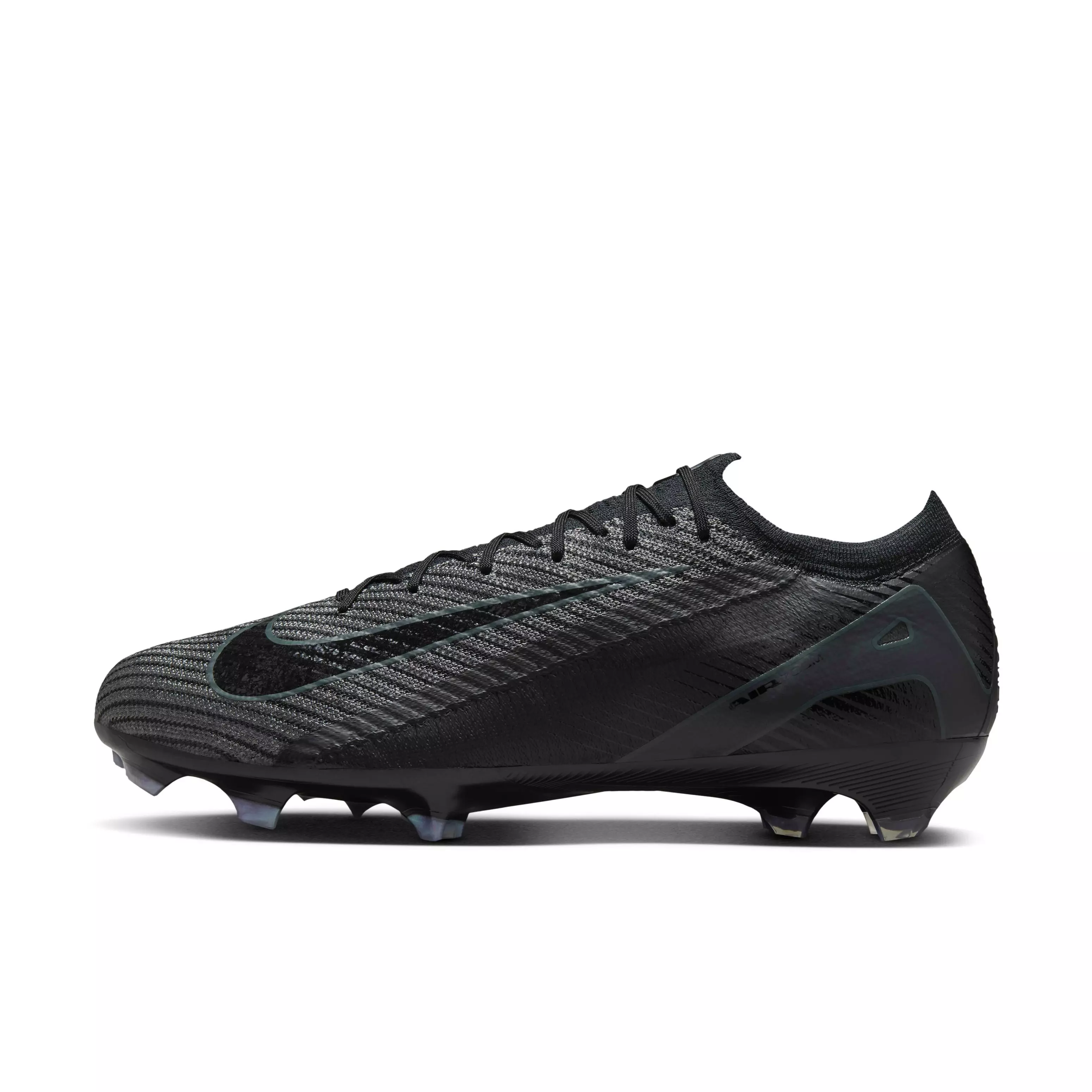 Nike Mercurial Vapor 16 Elite FG Low "Black/Deep Jungle/Black" Men's Soccer Cleat - BLACK/JUNGLE/BLACK