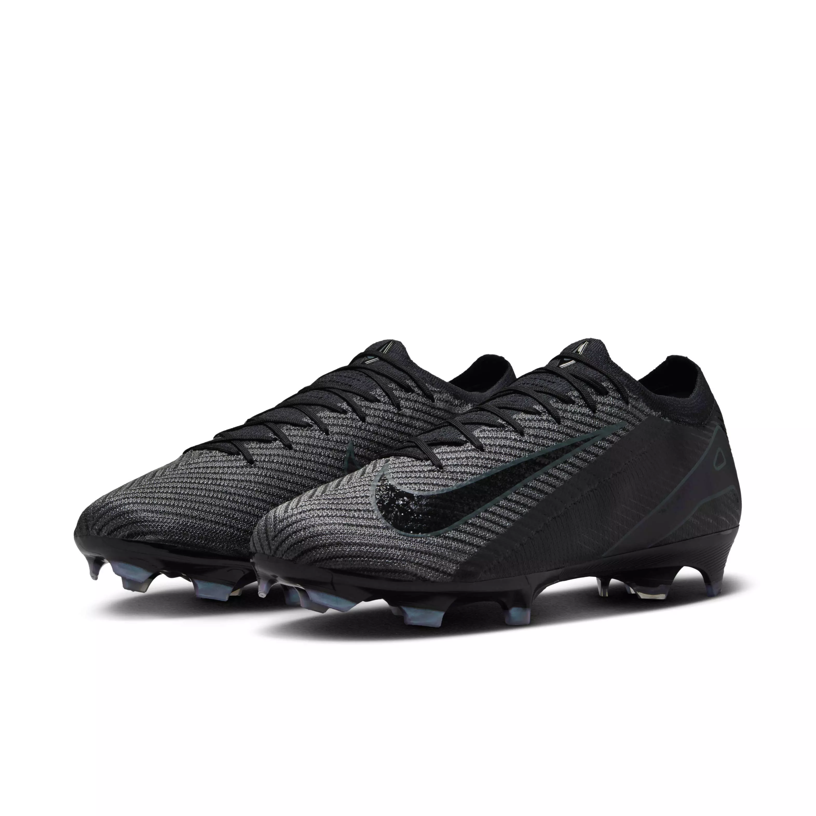 Nike Mercurial Vapor 16 Elite FG Low "Black/Deep Jungle/Black" Men's Soccer Cleat - BLACK/JUNGLE/BLACK