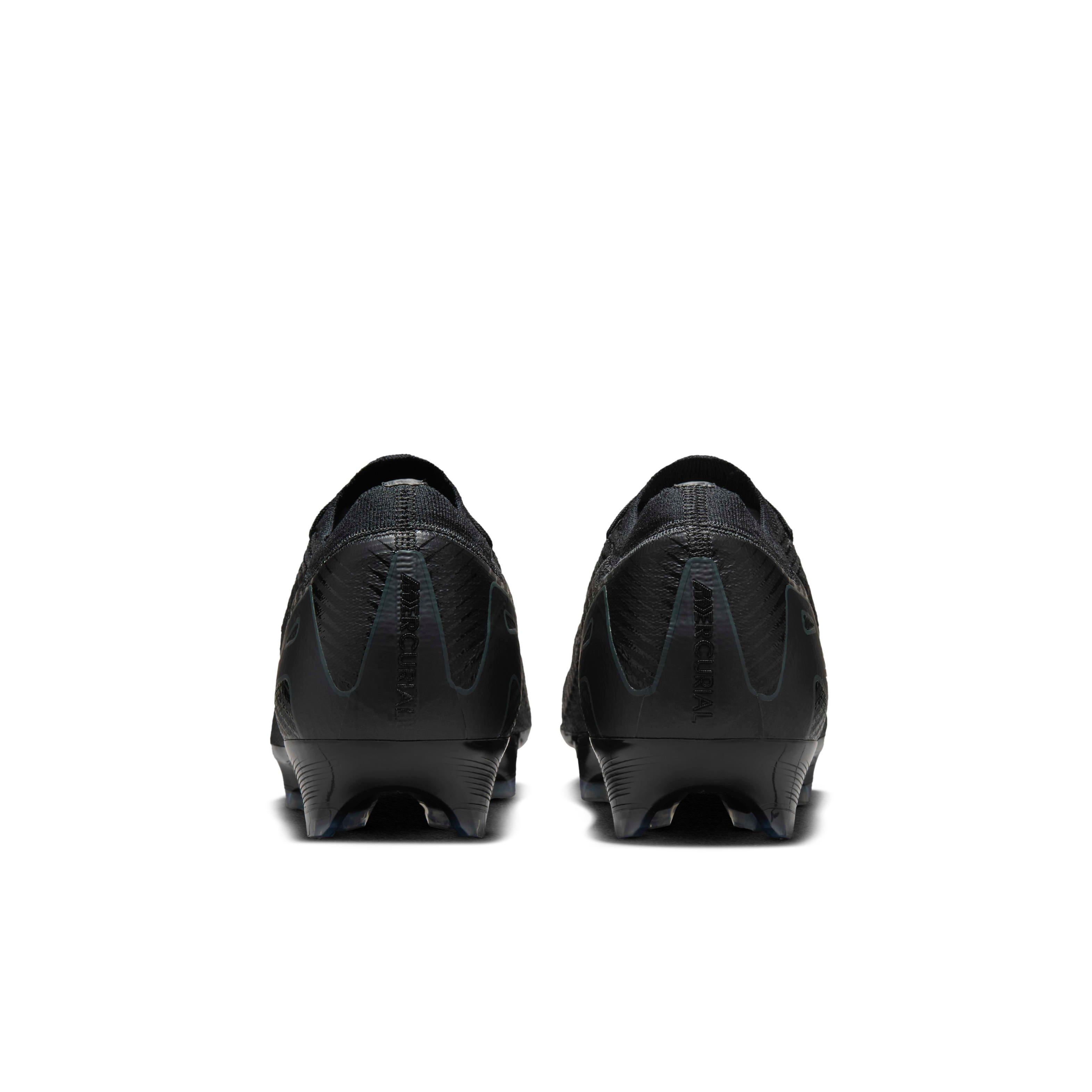 Nike Mercurial Vapor 16 Elite FG Low "Black/Deep Jungle/Black" Men's Soccer Cleat - BLACK/JUNGLE/BLACK Thumbnail View 5