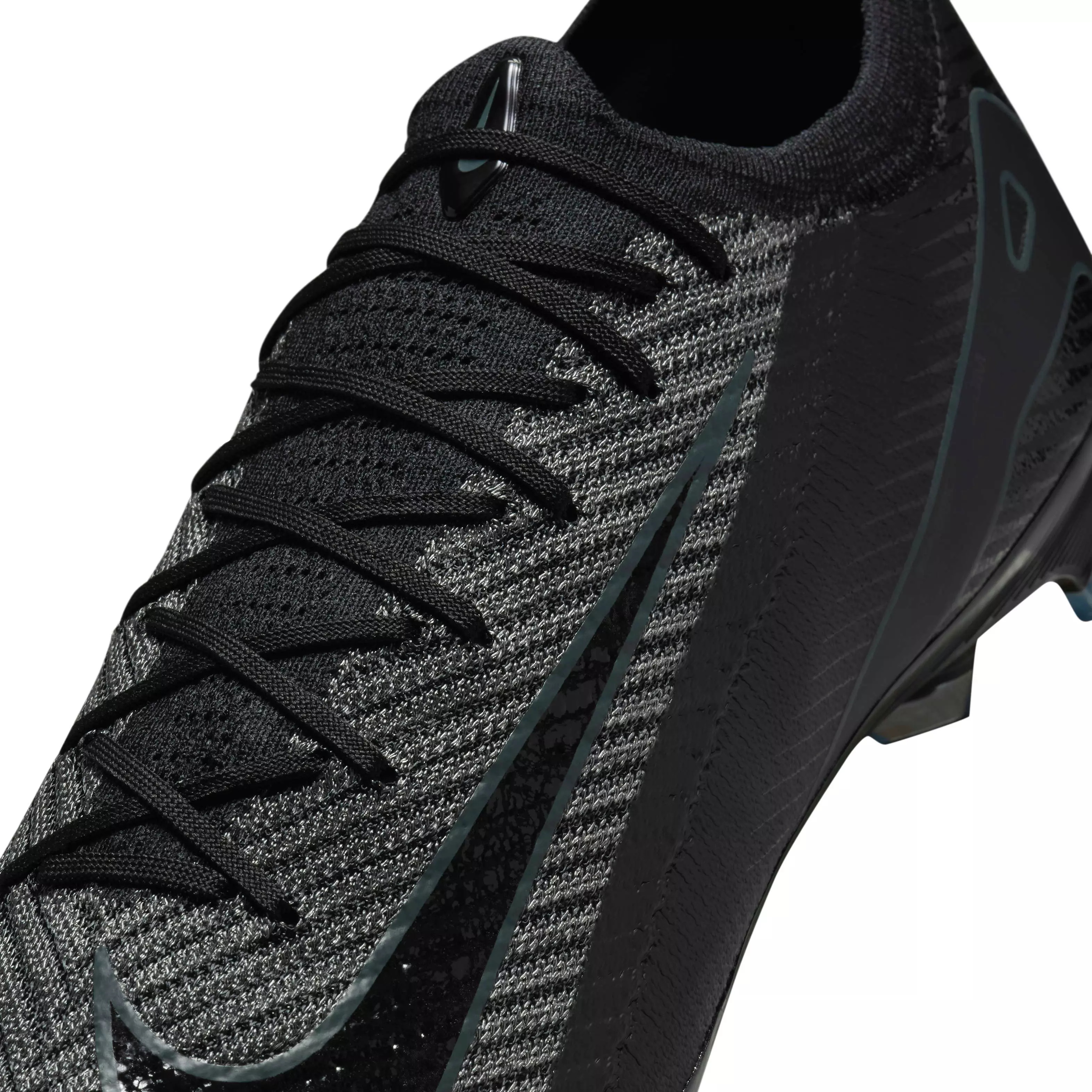Nike Mercurial Vapor 16 Elite FG Low "Black/Deep Jungle/Black" Men's Soccer Cleat - BLACK/JUNGLE/BLACK