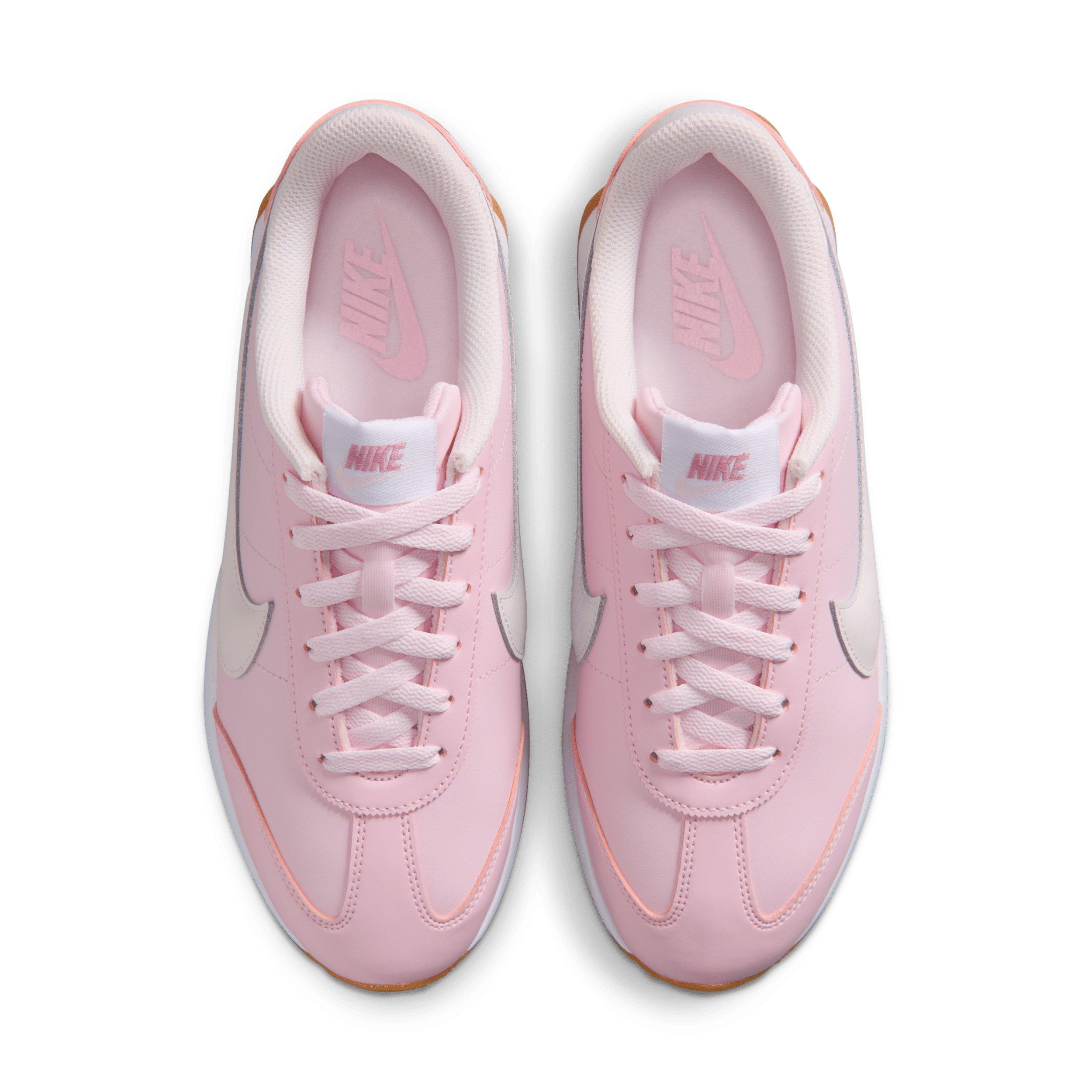 Nike Pacific Leather SE "Pink Foam/Gum Light Brown/White/Pearl Pink" Women's Shoe - PINK/LT BROWN/WHITE/PINK