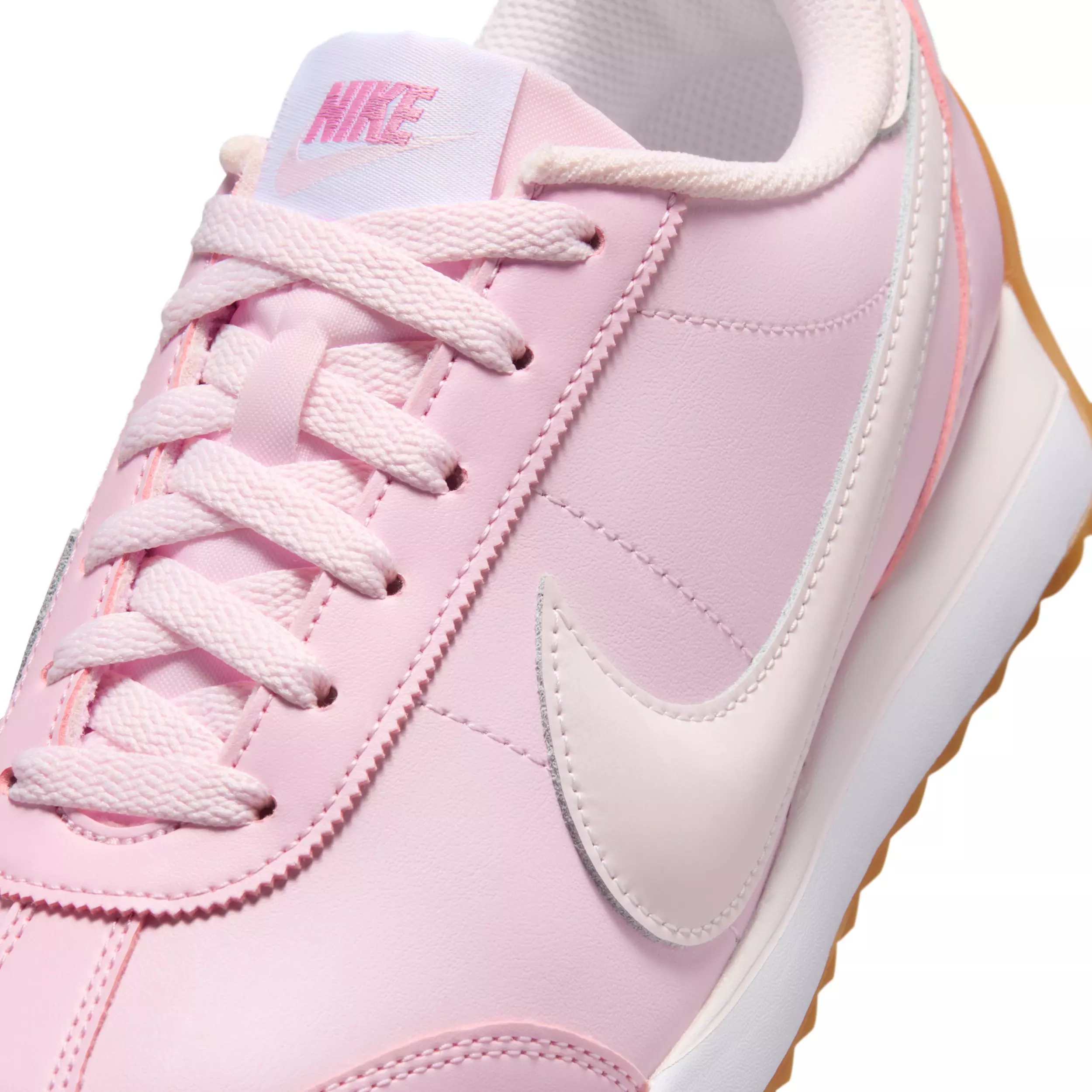Nike Pacific Leather SE "Pink Foam/Gum Light Brown/White/Pearl Pink" Women's Shoe - PINK/LT BROWN/WHITE/PINK