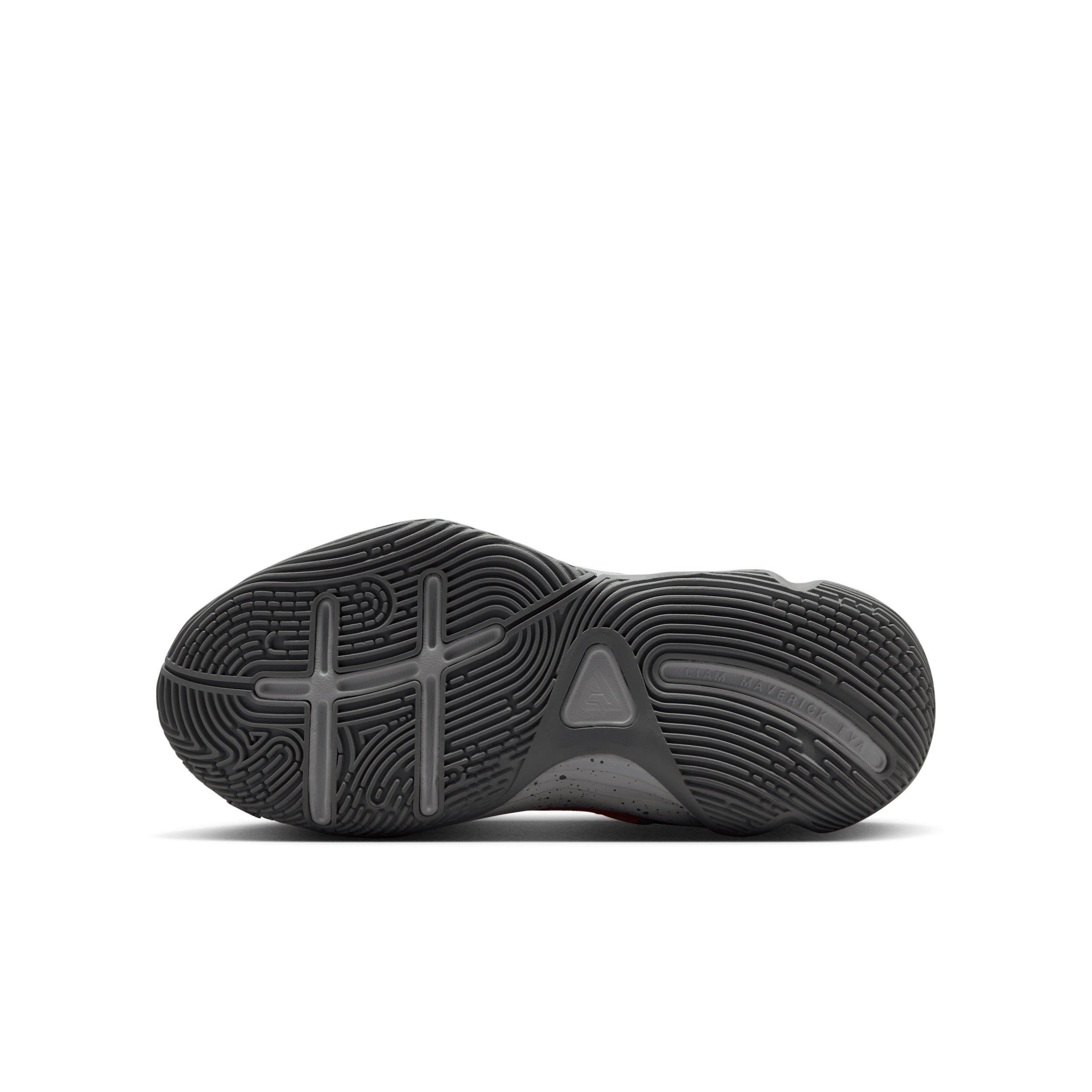 Nike Giannis Immortality 4 "White/Volt/Wolf Grey/Black" Grade School Boys' Basketball Shoe - WHITE/VOLT/GREY/BLACK Thumbnail View 6