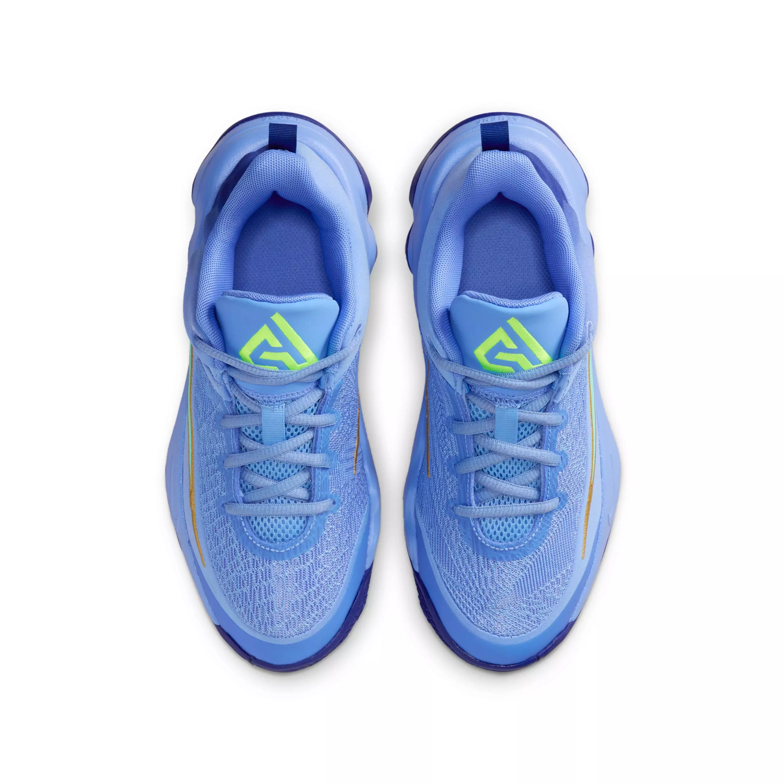 Nike Giannis Immortality 4 "Royal Pulse/Royal/Volt/Turquoise" Grade School Boys' Basketball Shoe - ROYAL/ROYAL/VOLT/TURQUOISE