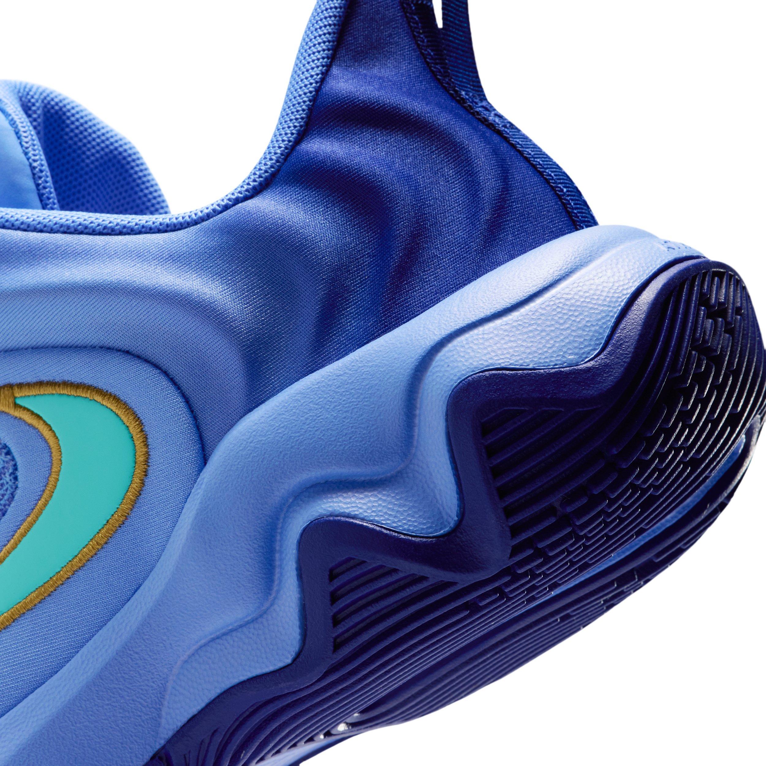 Nike Giannis Immortality 4 "Royal Pulse/Royal/Volt/Turquoise" Grade School Boys' Basketball Shoe - ROYAL/ROYAL/VOLT/TURQUOISE Thumbnail View 8