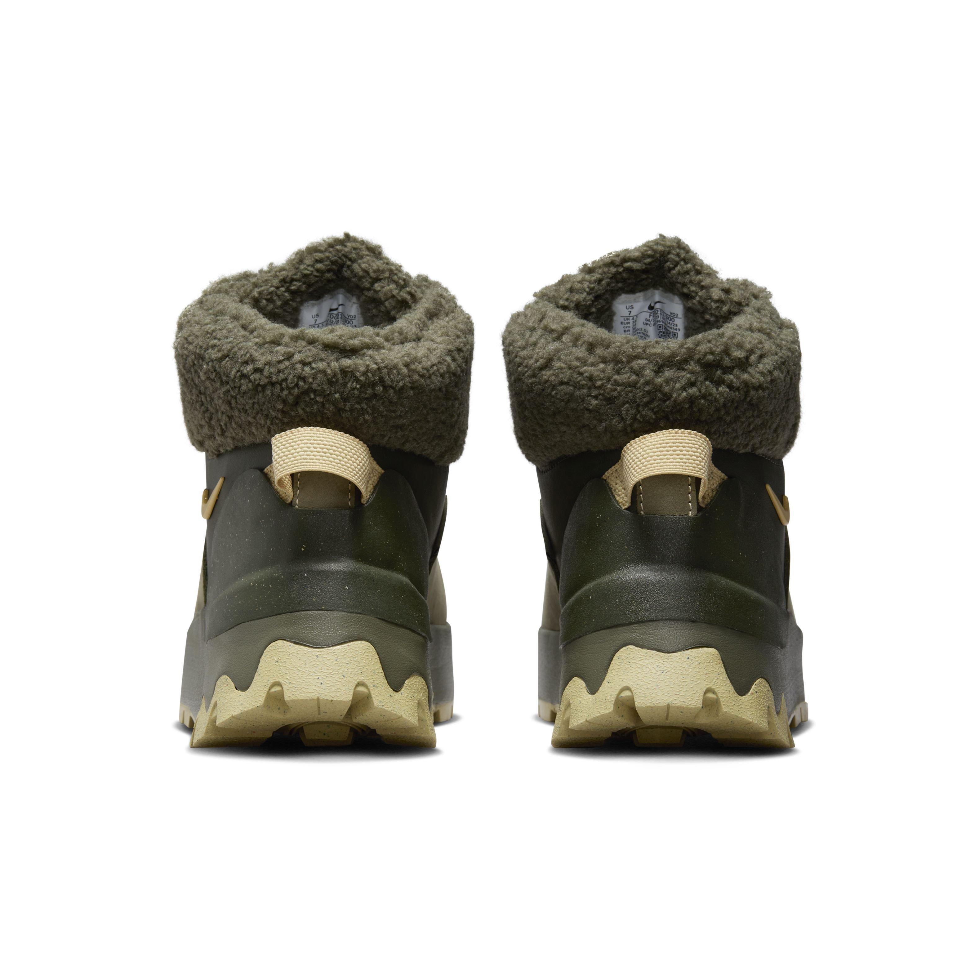 Nike City Classic Premium "Cargo Khaki/Medium Olive/Campfire Orange/Sesame" Women's Boot - GREEN Thumbnail View 5