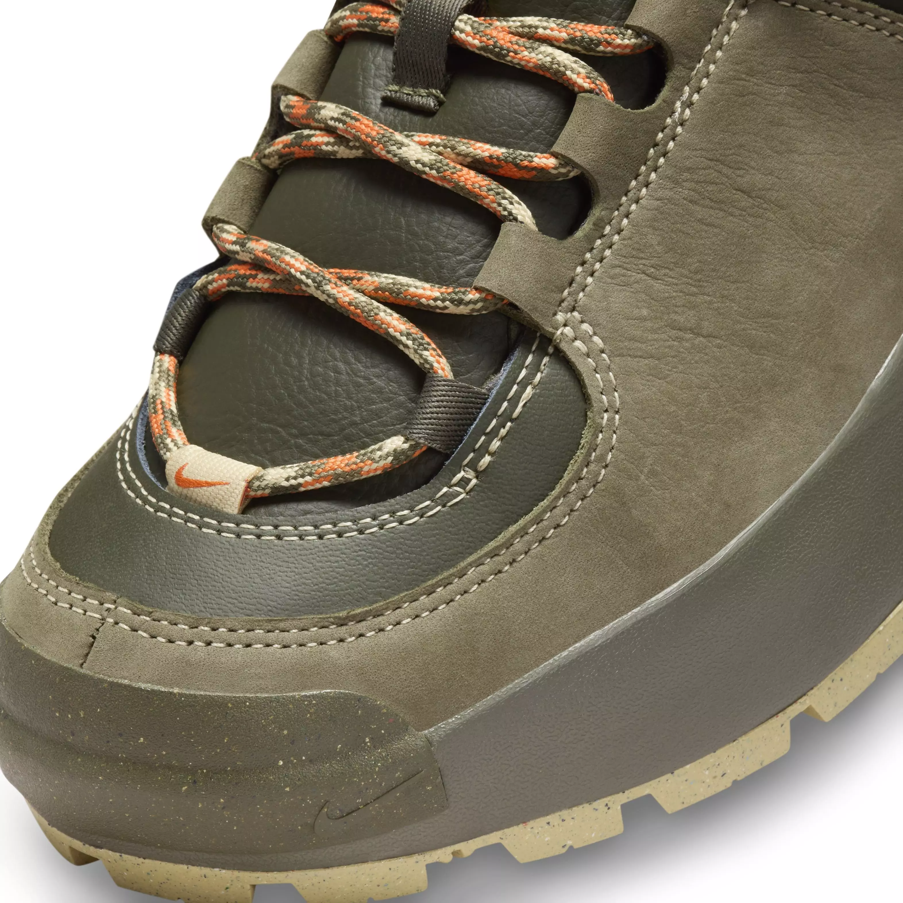 Nike City Classic Premium "Cargo Khaki/Medium Olive/Campfire Orange/Sesame" Women's Boot - GREEN