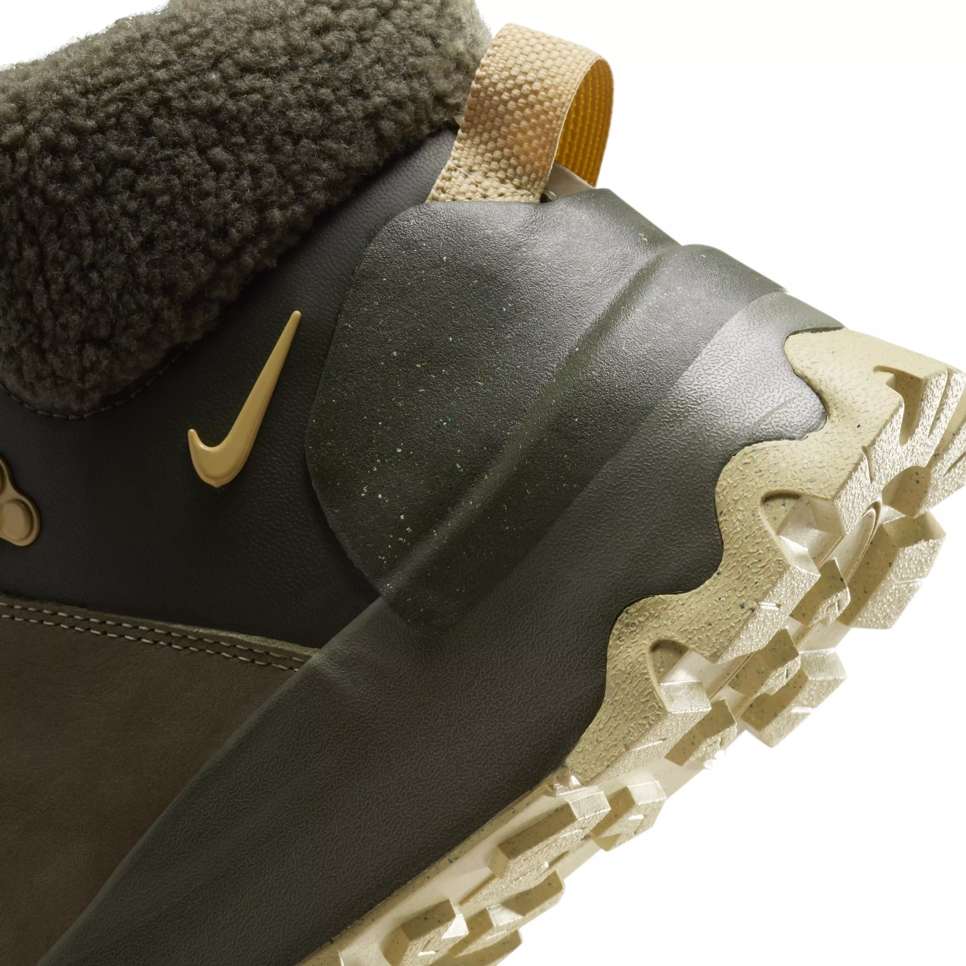 Nike City Classic Premium "Cargo Khaki/Medium Olive/Campfire Orange/Sesame" Women's Boot - GREEN