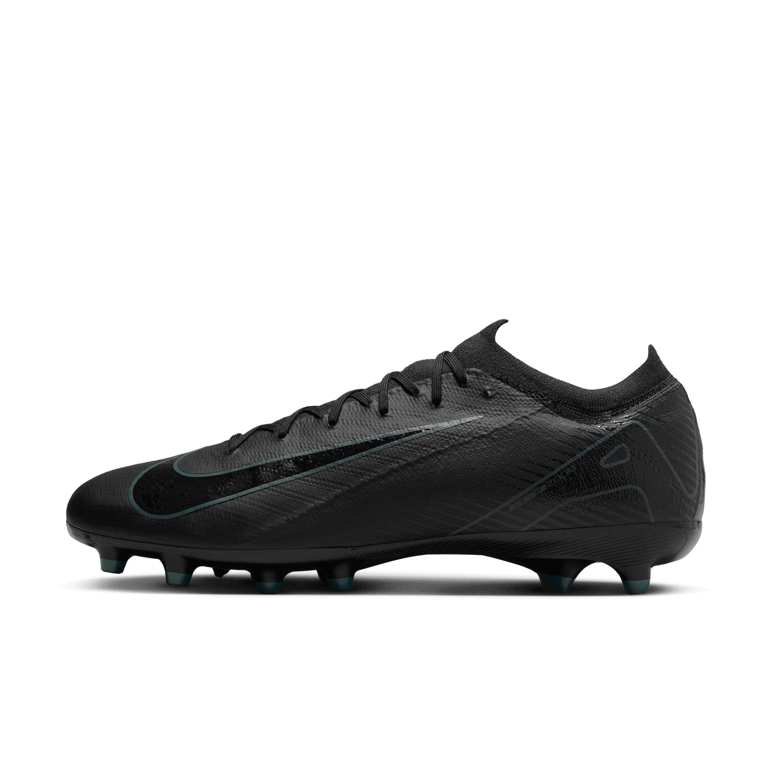 Nike Mercurial Vapor 16 Pro AG-Pro Low "Black/Deep Jungle/Black" Men's Soccer Cleat - BLACK/JUNGLE/BLACK Thumbnail View 2