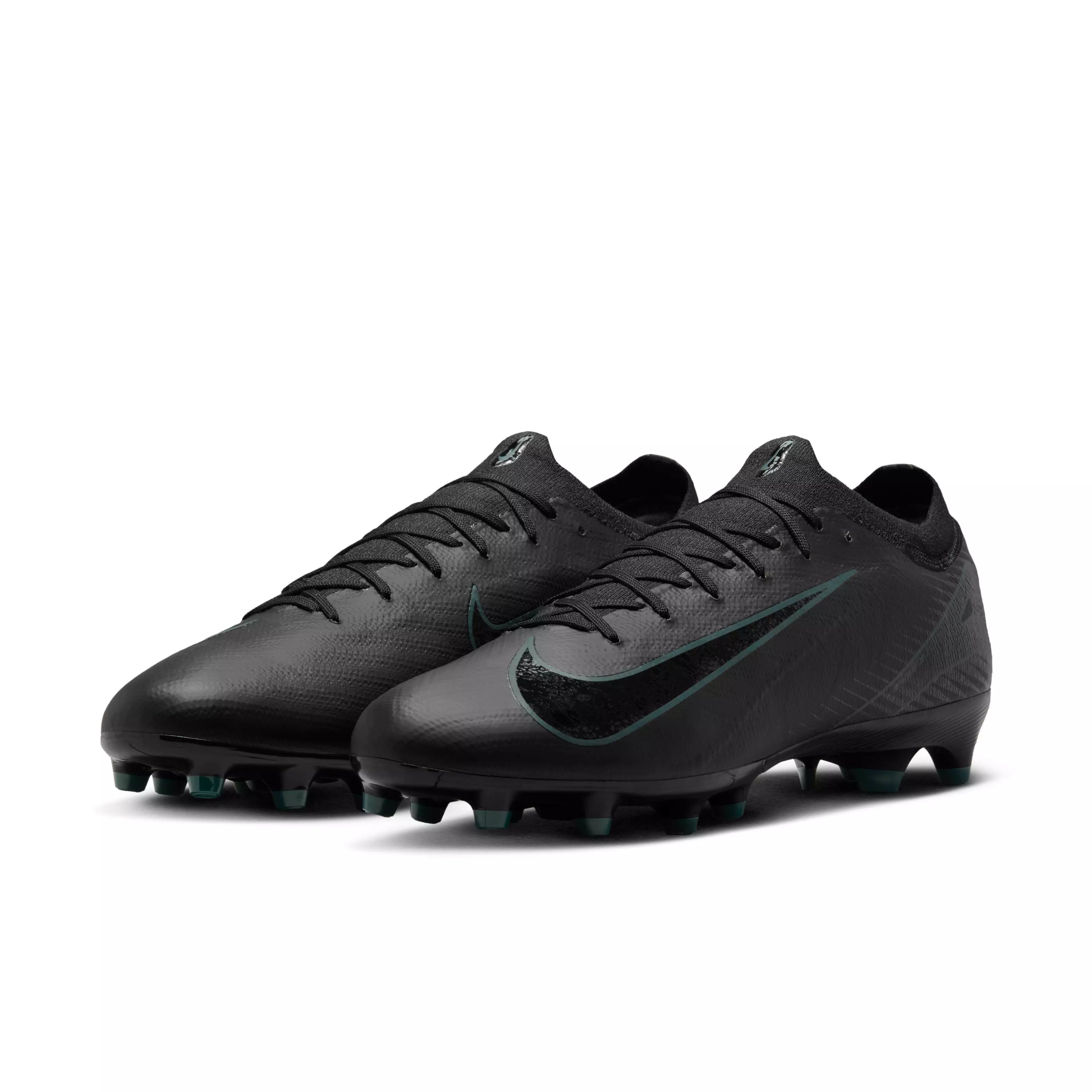 Nike Mercurial Vapor 16 Pro AG-Pro Low "Black/Deep Jungle/Black" Men's Soccer Cleat - BLACK/JUNGLE/BLACK