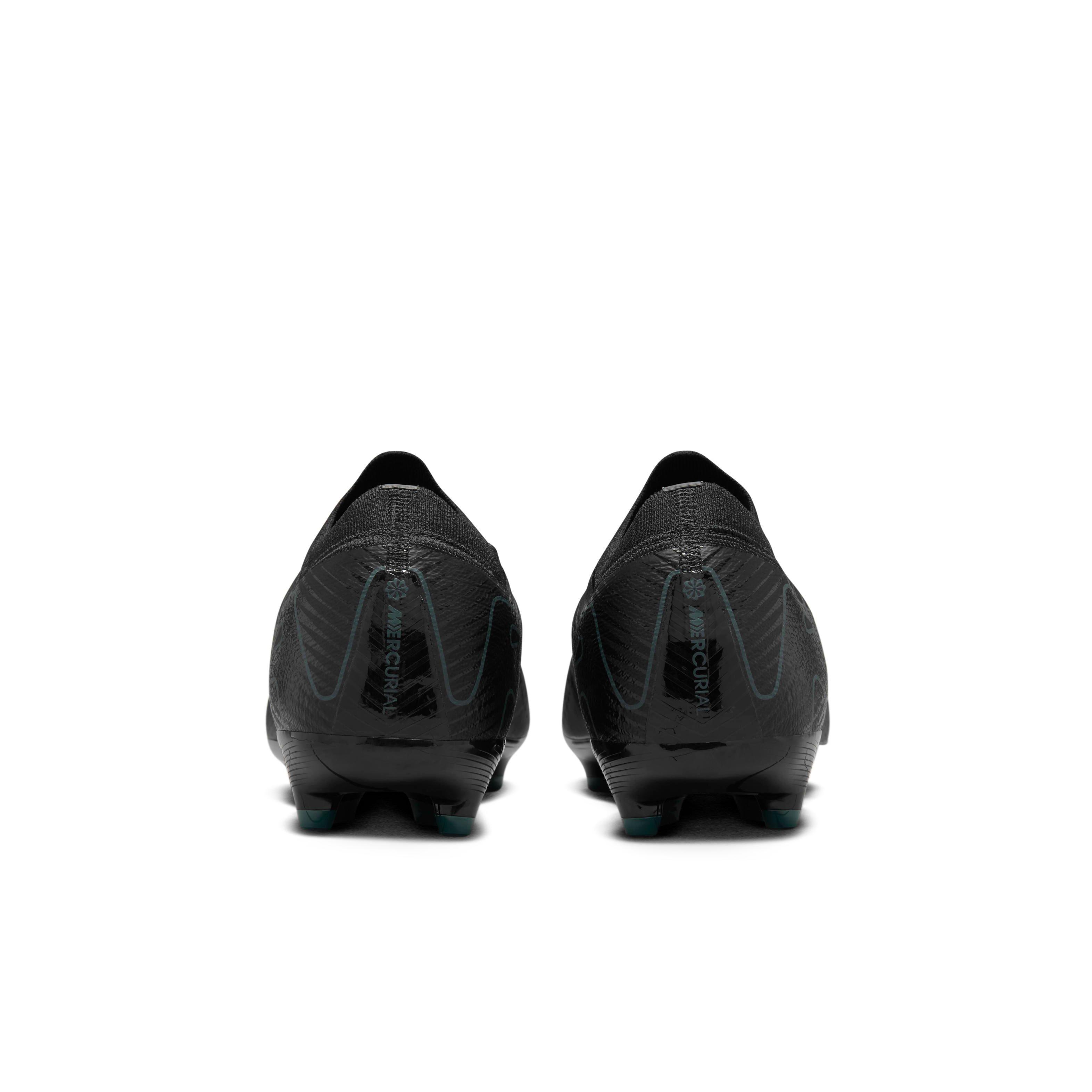 Nike Mercurial Vapor 16 Pro AG-Pro Low "Black/Deep Jungle/Black" Men's Soccer Cleat - BLACK/JUNGLE/BLACK Thumbnail View 5