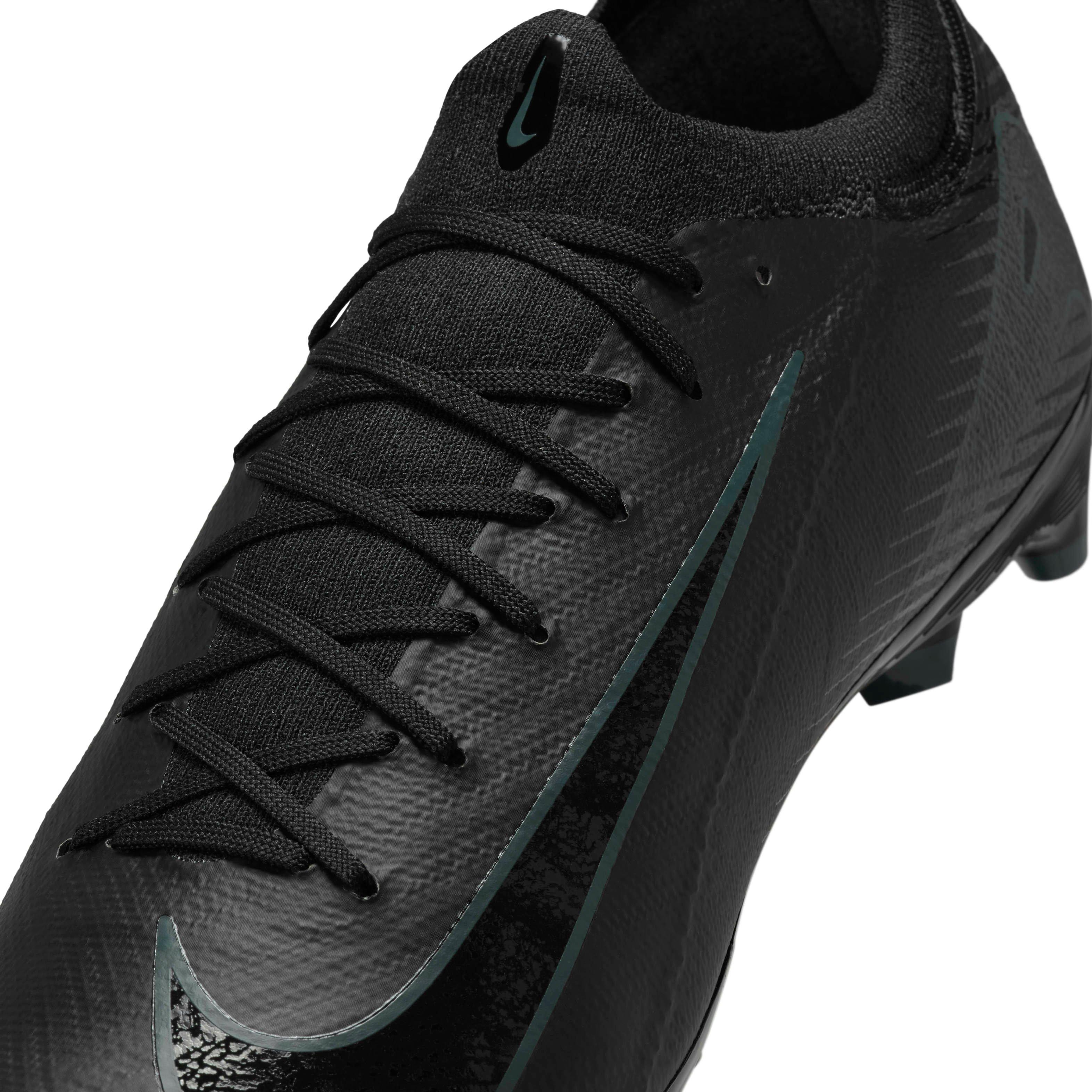 Nike Mercurial Vapor 16 Pro AG-Pro Low "Black/Deep Jungle/Black" Men's Soccer Cleat - BLACK/JUNGLE/BLACK Thumbnail View 8