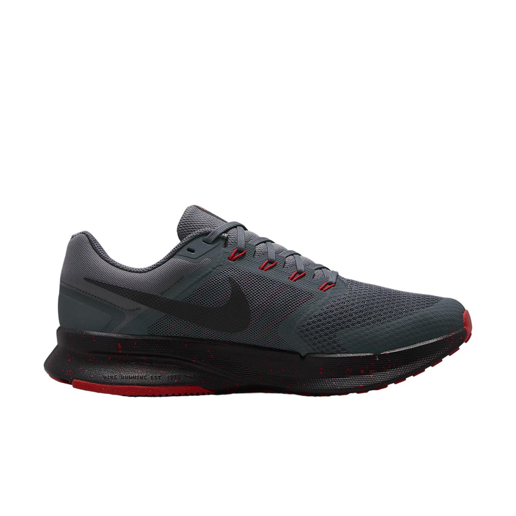 Nike Run Swift 3 "Dark Grey/University Red/Black" Men's Running Shoe - DK GREY/RED/BLACK Thumbnail View 1