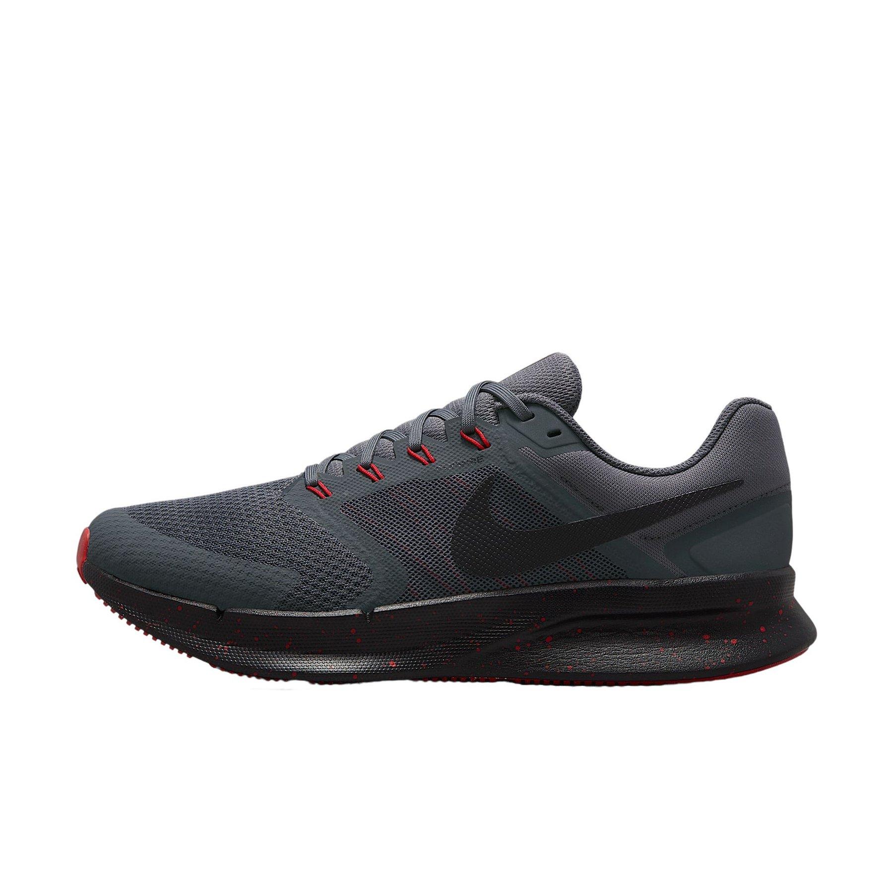 Nike Run Swift 3 "Dark Grey/University Red/Black" Men's Running Shoe - DK GREY/RED/BLACK Thumbnail View 2