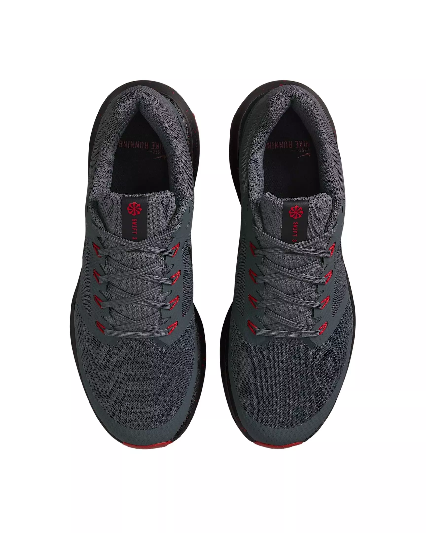 Nike Run Swift 3 "Dark Grey/University Red/Black" Men's Running Shoe - DK GREY/RED/BLACK