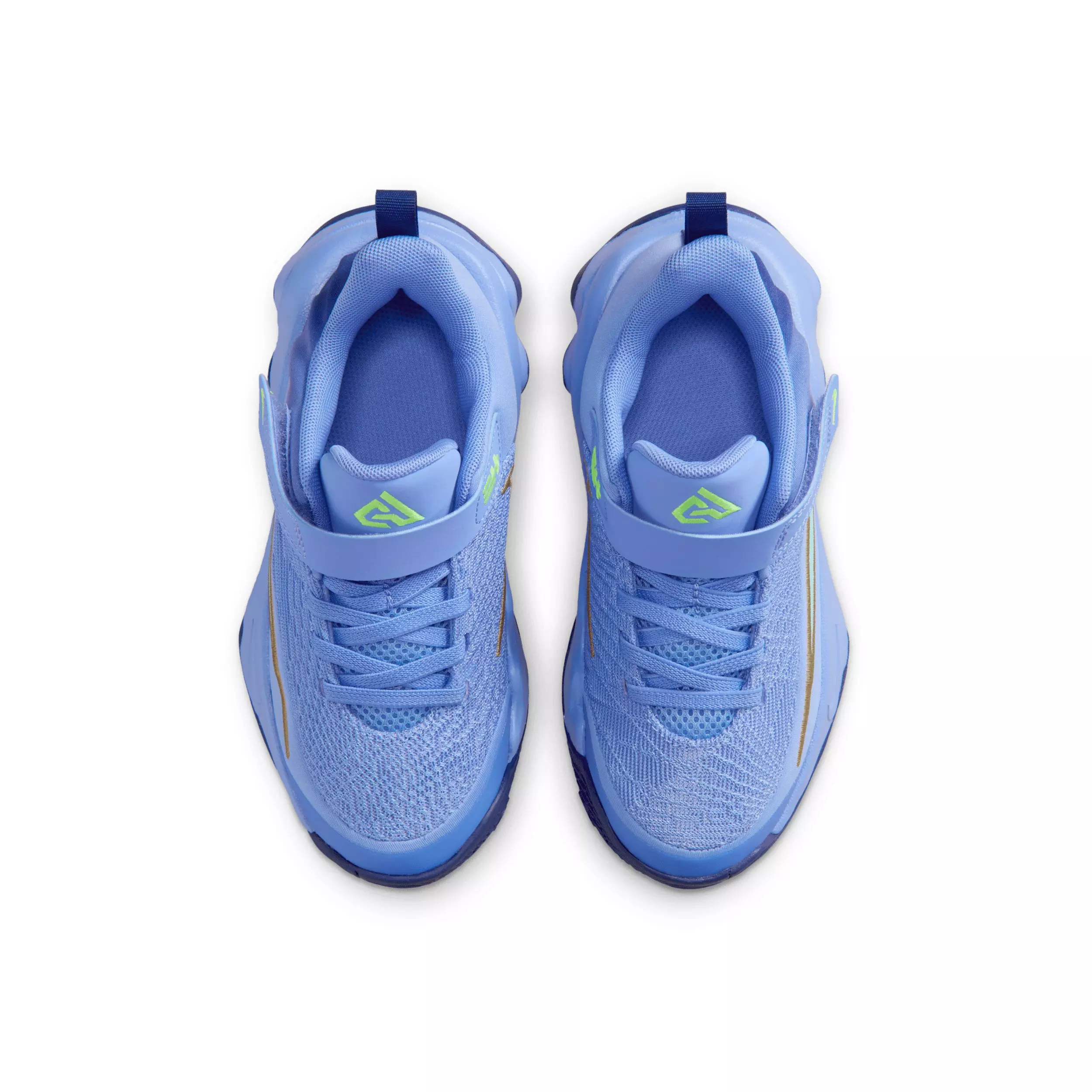 Nike Giannis Immortality 4 "Royal Pulse/Deep Royal/Volt/Turquoise" Preschool Boys' Basketball Shoe - ROYAL/ROYAL/VOLT/TURQUOISE