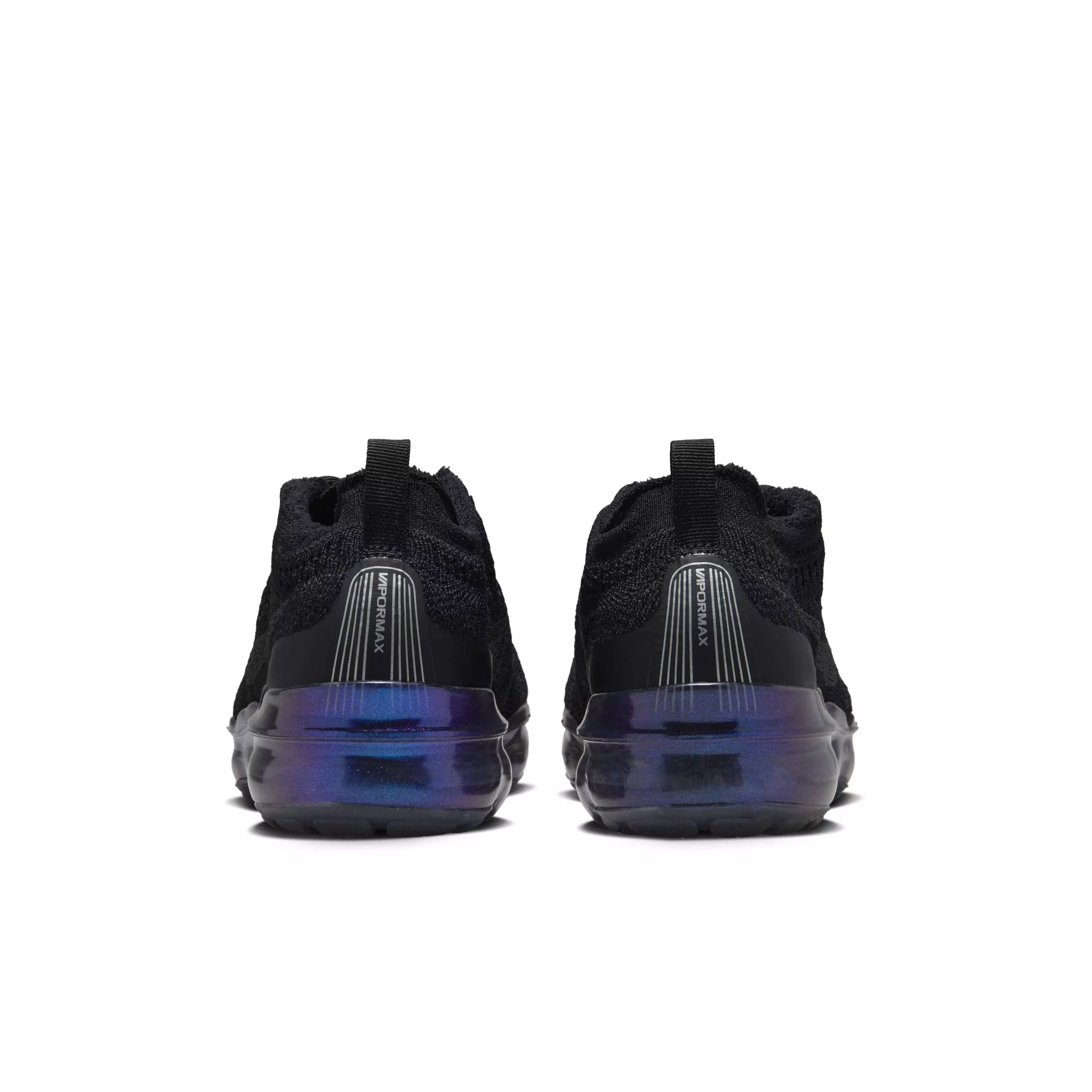 Nike Air VaporMax 2023 Flyknit "Black/Metallic Silver/Multi-Color" Women's Shoe - BLACK/SILVER/MULTI