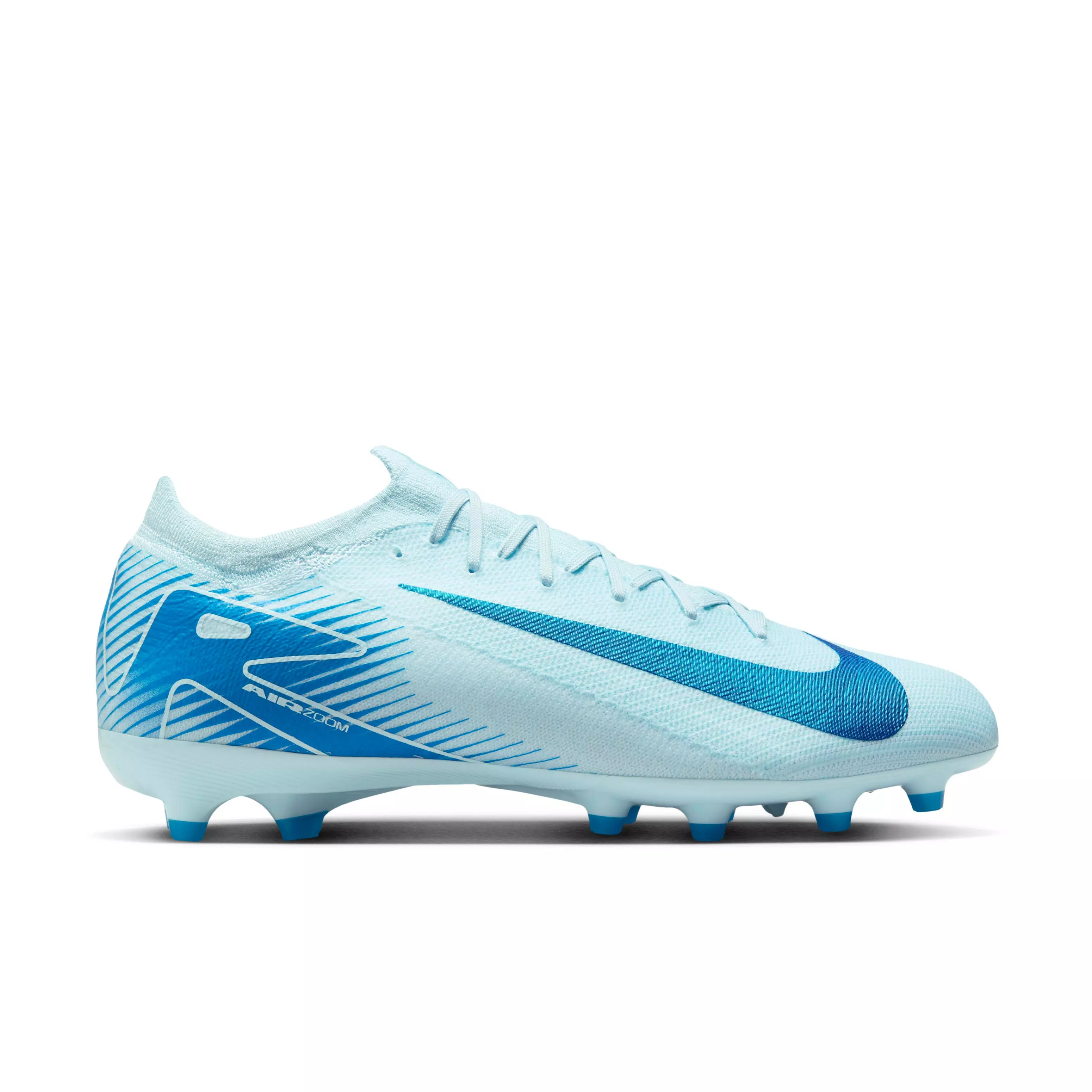 Nike Mercurial Vapor 16 Pro AG-Pro Low "Glacier Blue/Blue Orbit" Men's Soccer Cleat - BLUE/BLUE