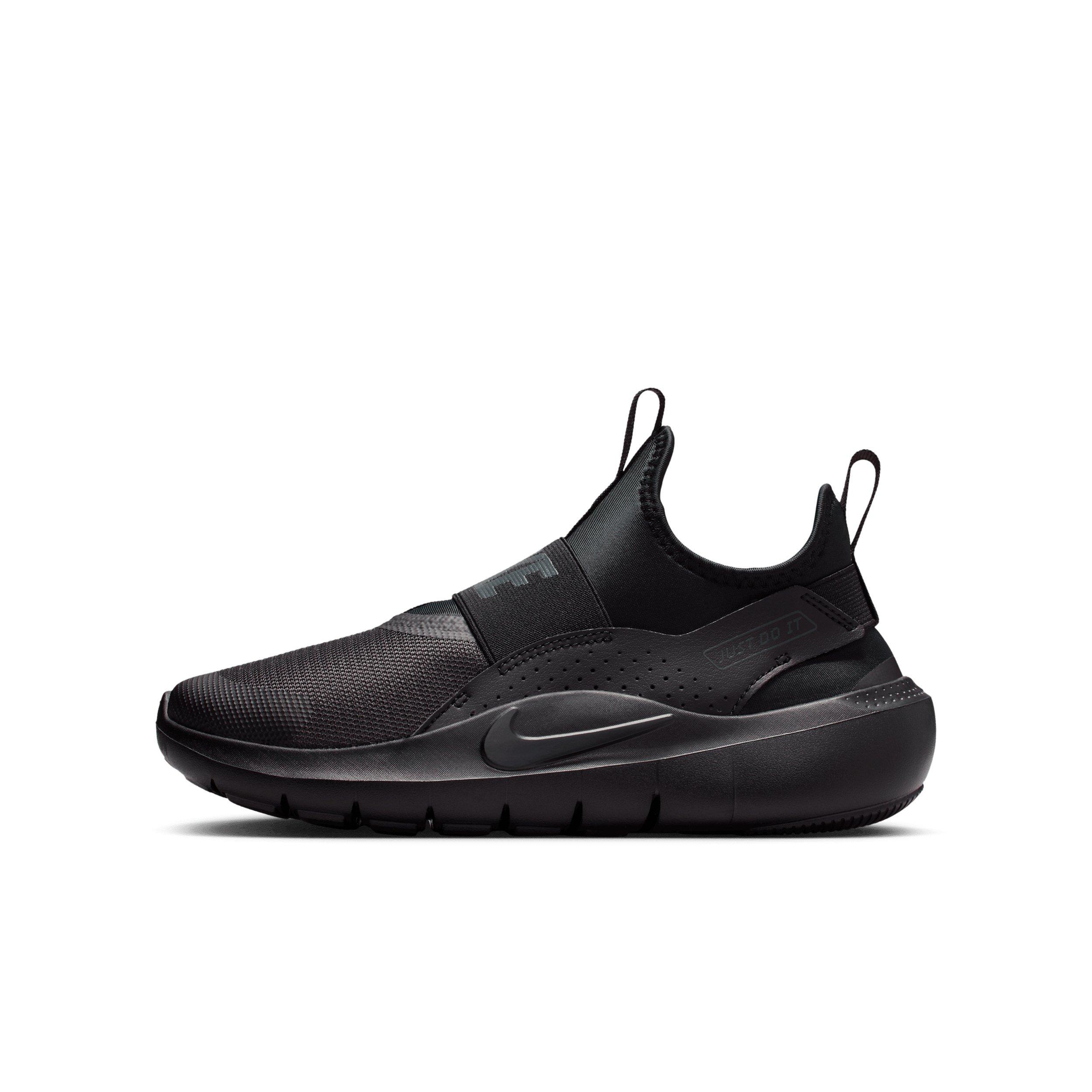 Nike Flex Runner 4 "Black/Anthracite/Black" Grade School Boys' Running Shoe - BLACK/ANTHRACITE/BLACK Thumbnail View 2