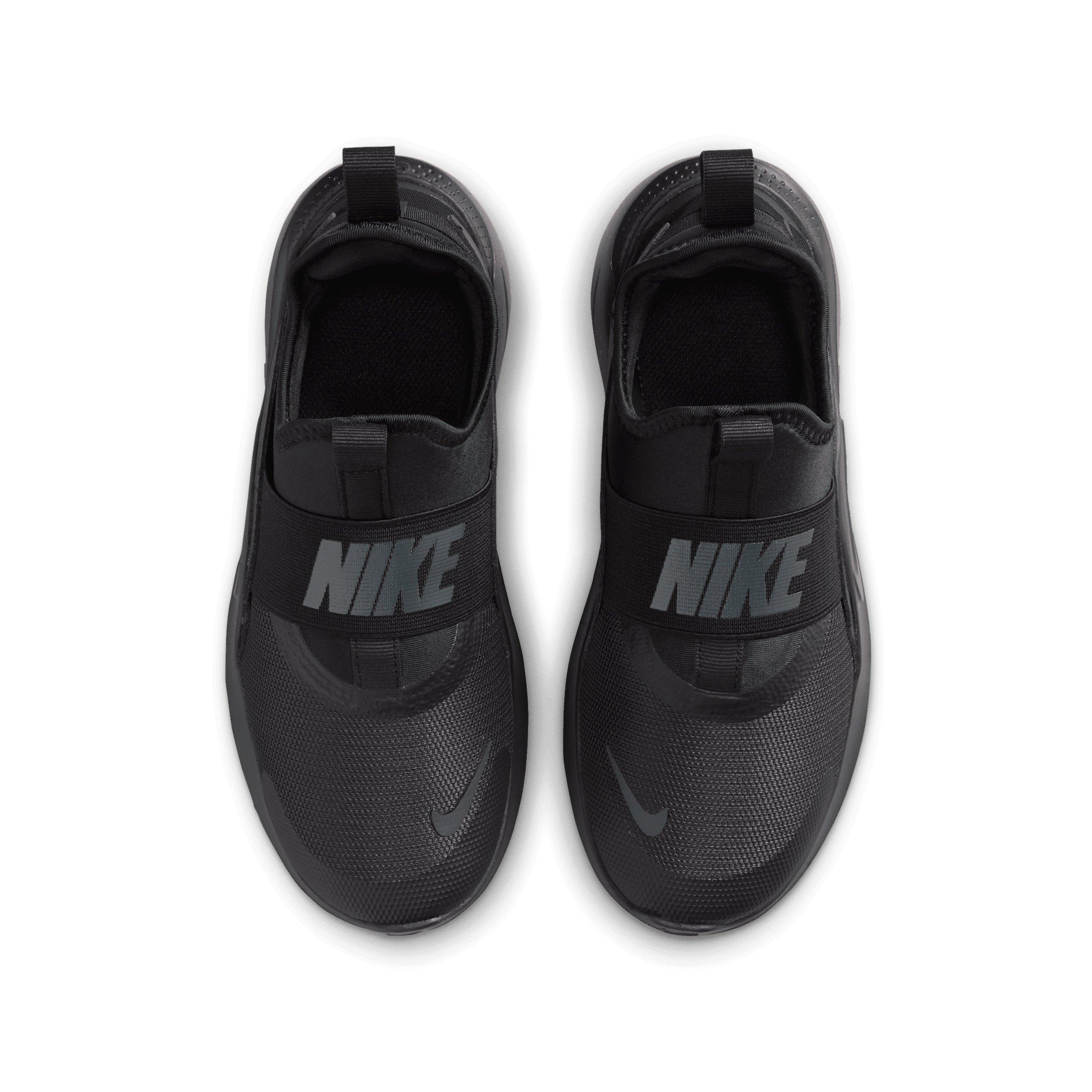 Nike Flex Runner 4 "Black/Anthracite/Black" Grade School Boys' Running Shoe - BLACK/ANTHRACITE/BLACK Thumbnail View 4