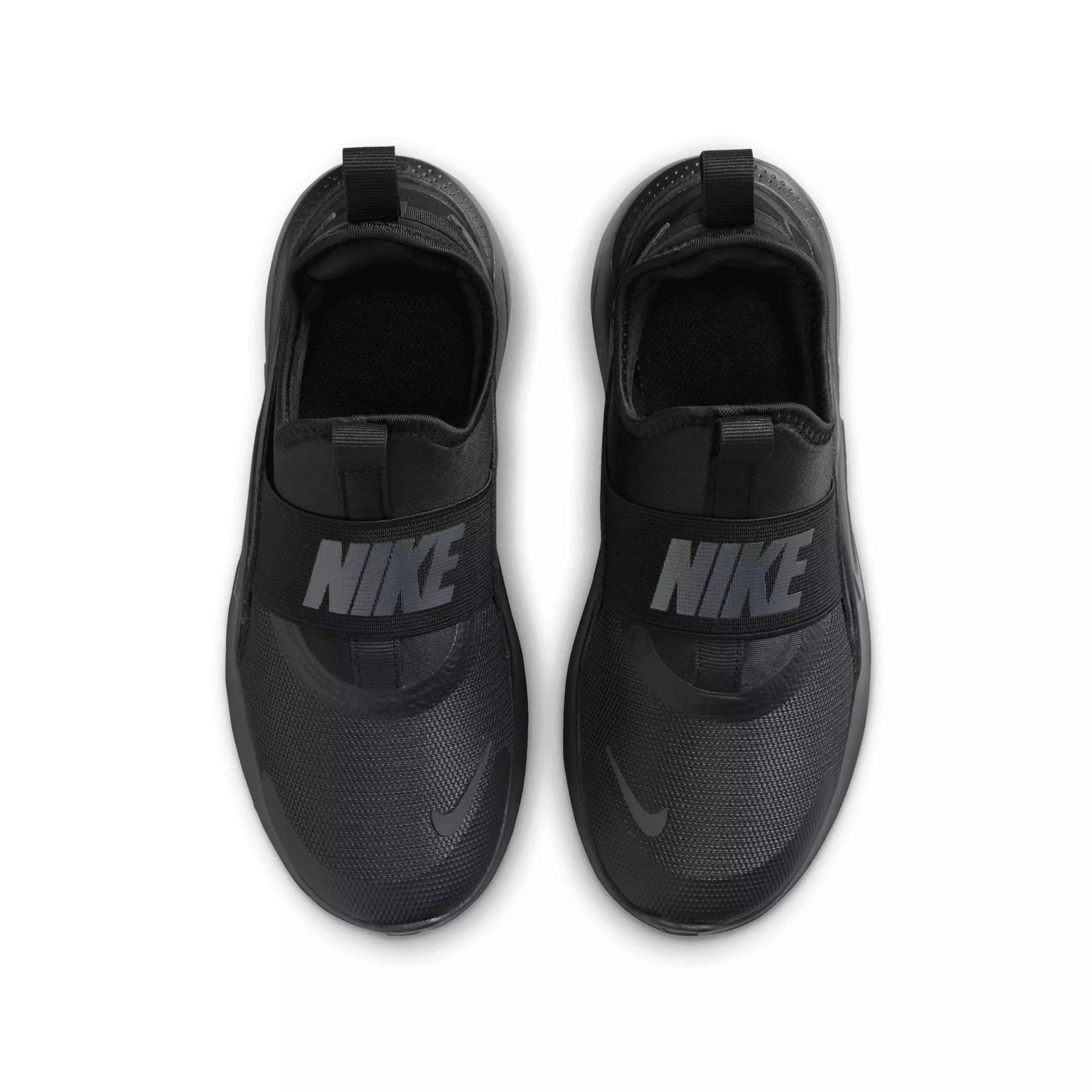 Nike Flex Runner 4 "Black/Anthracite/Black" Grade School Boys' Running Shoe - BLACK/ANTHRACITE/BLACK
