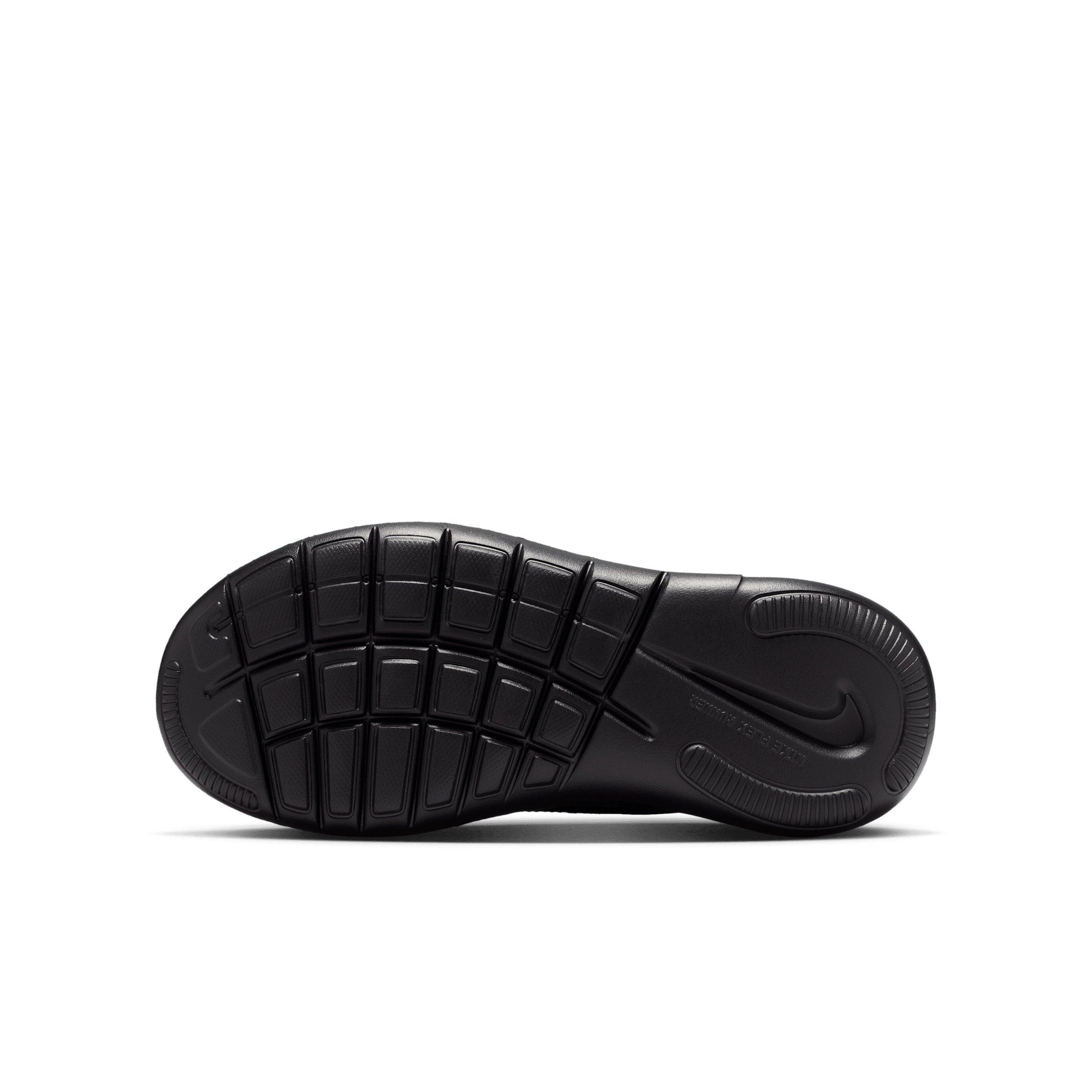 Nike Flex Runner 4 "Black/Anthracite/Black" Grade School Boys' Running Shoe - BLACK/ANTHRACITE/BLACK Thumbnail View 6