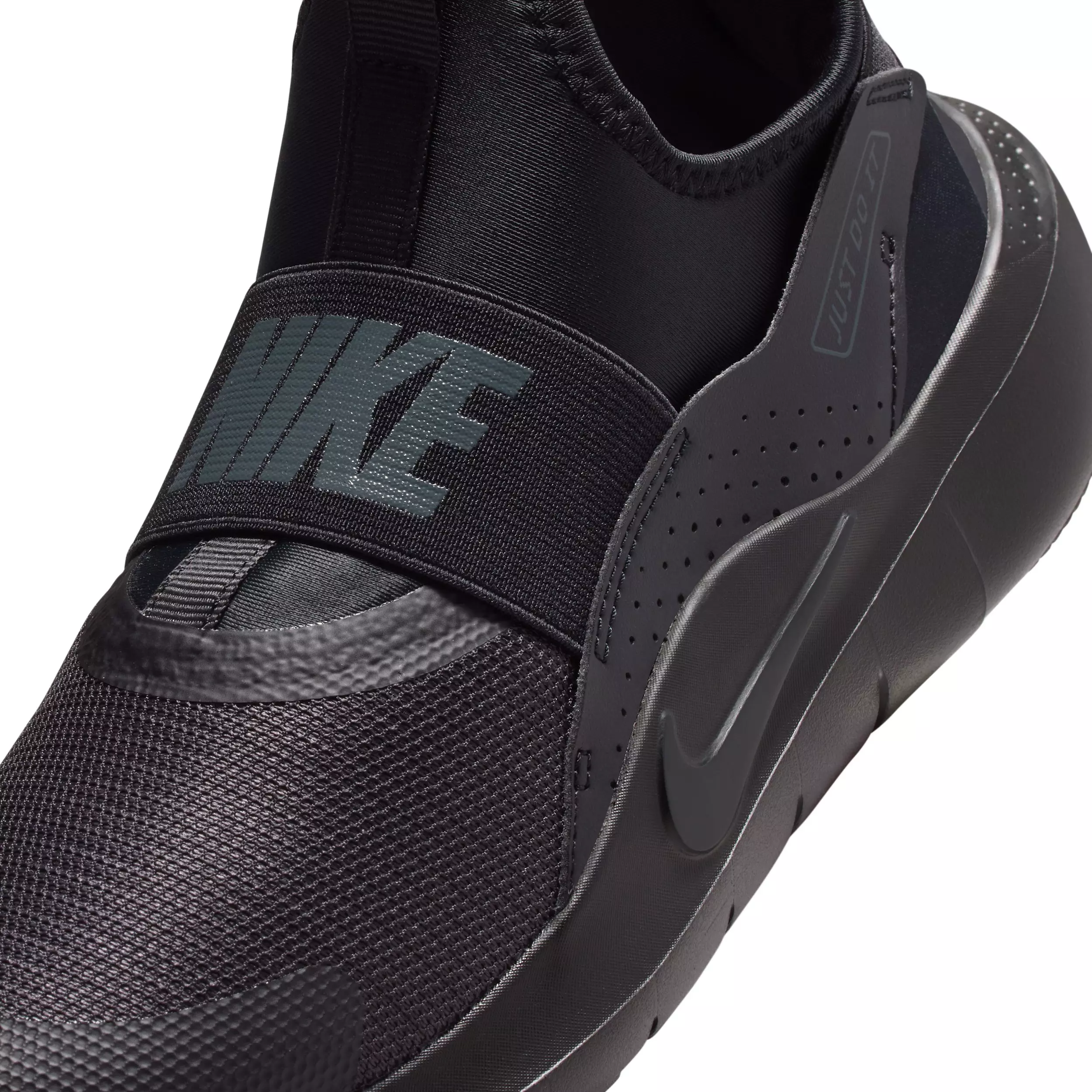 Nike Flex Runner 4 "Black/Anthracite/Black" Grade School Boys' Running Shoe - BLACK/ANTHRACITE/BLACK