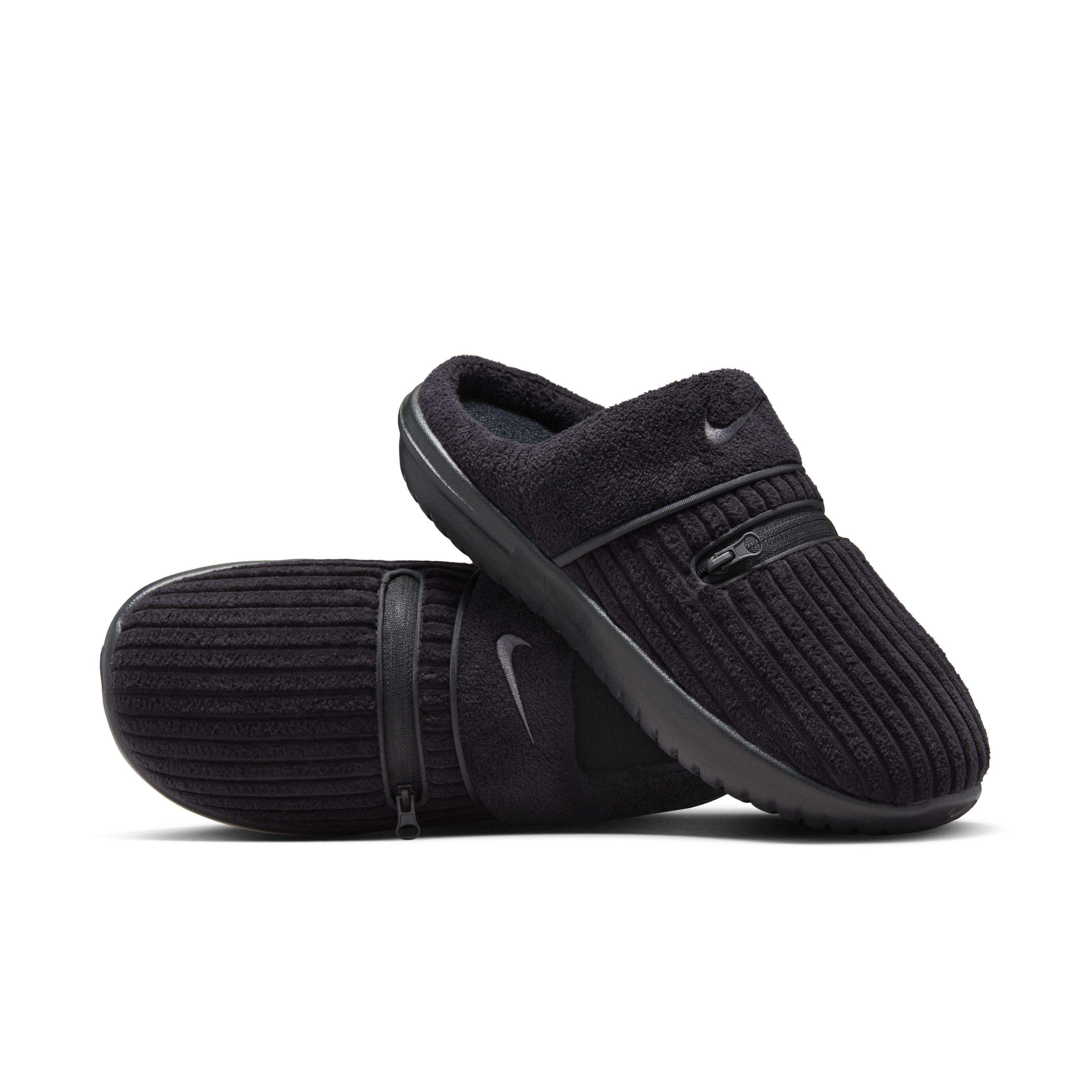 Nike Burrow "Black/Anthracite" Women's Slipper - BLACK/ANTHRACITE Thumbnail View 3