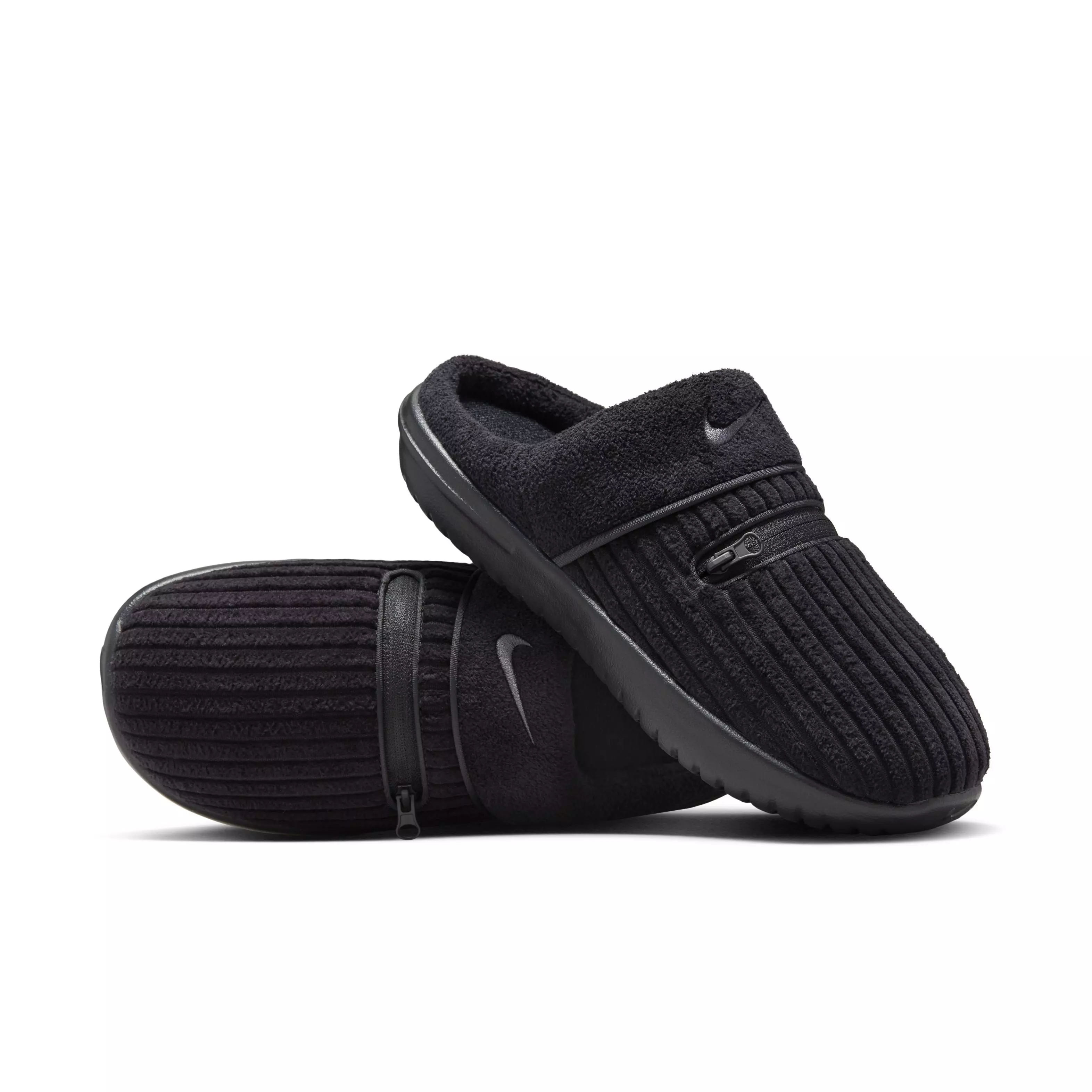 Nike Burrow "Black/Anthracite" Women's Slipper - BLACK/ANTHRACITE
