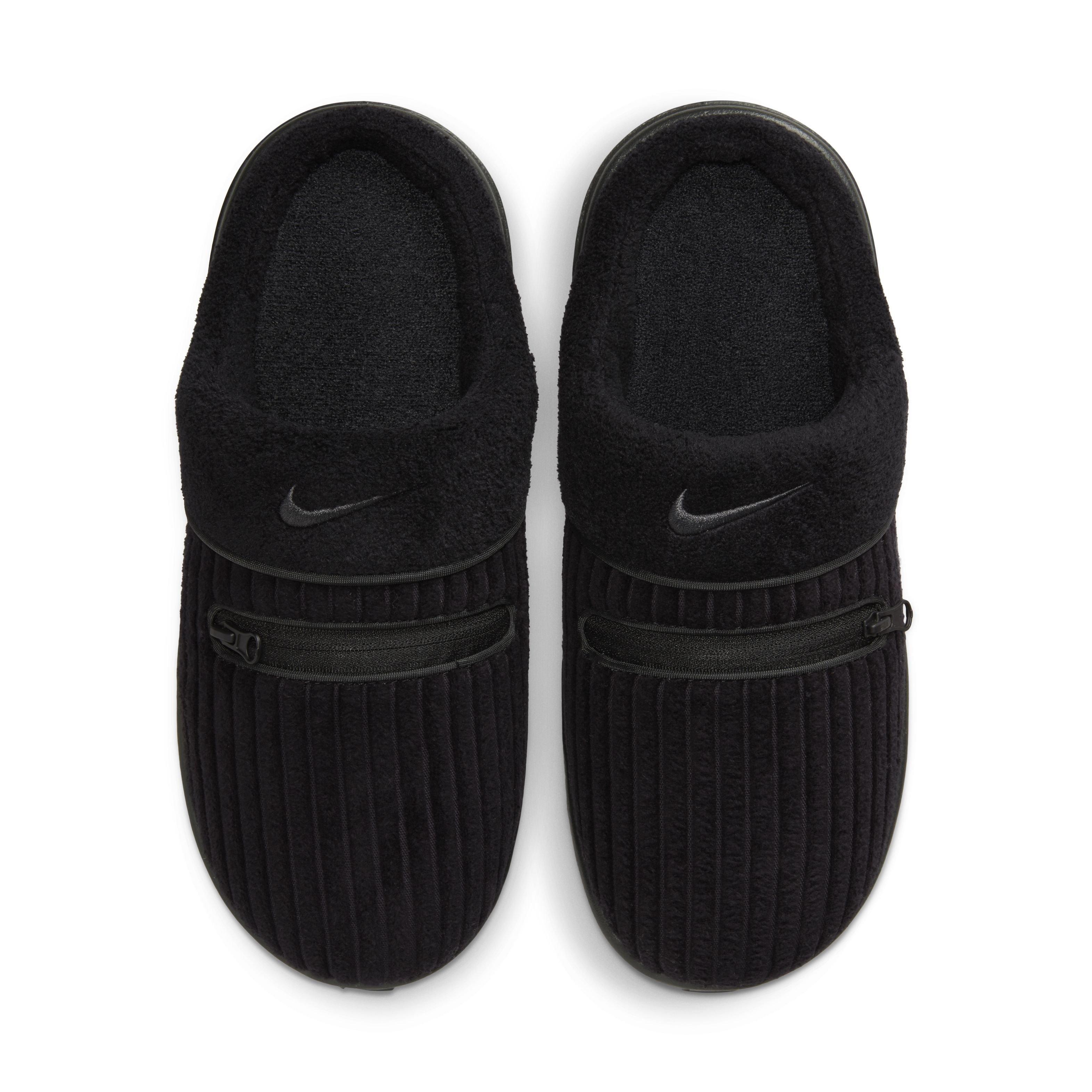 Nike Burrow "Black/Anthracite" Women's Slipper - BLACK/ANTHRACITE Thumbnail View 4