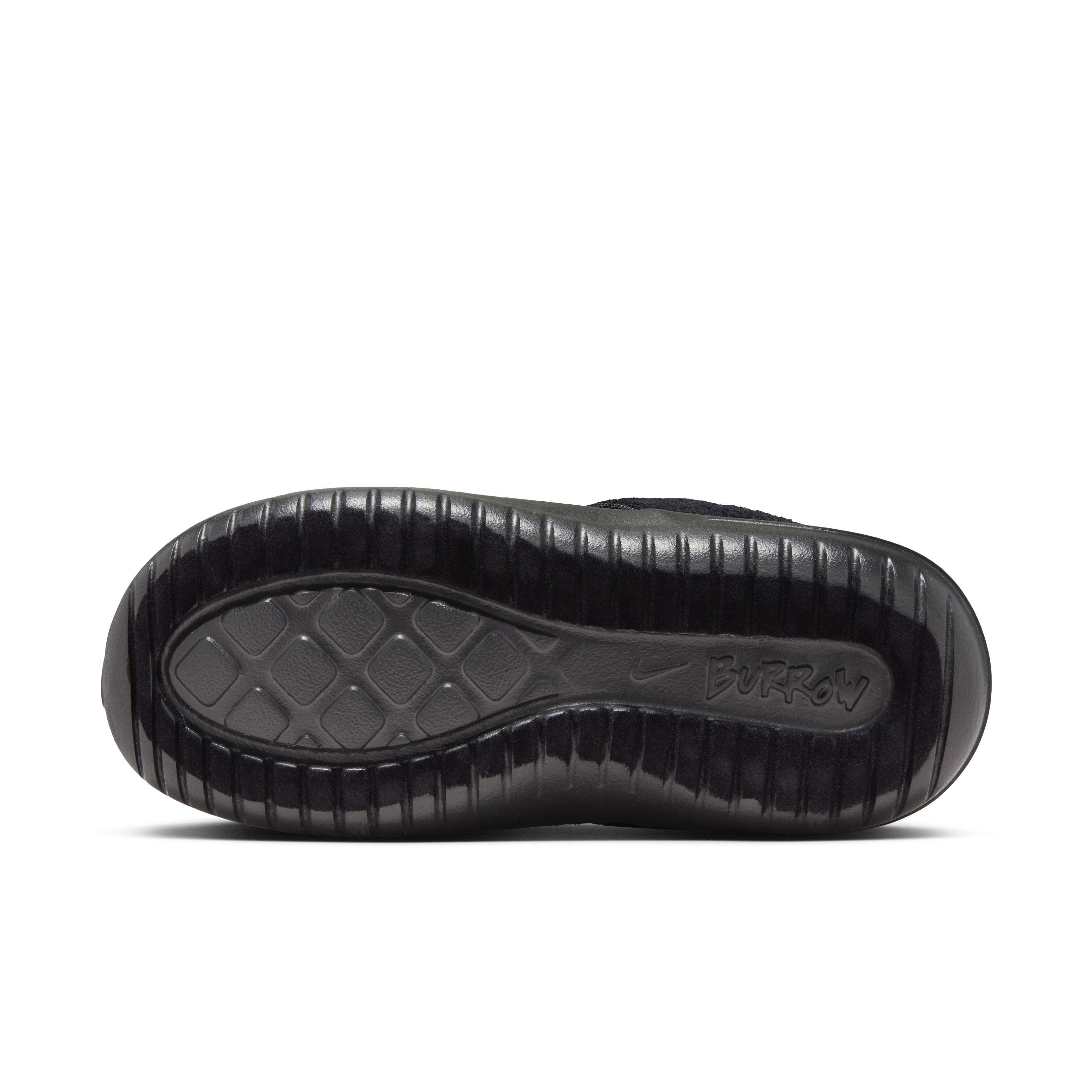 Nike Burrow "Black/Anthracite" Women's Slipper - BLACK/ANTHRACITE Thumbnail View 5