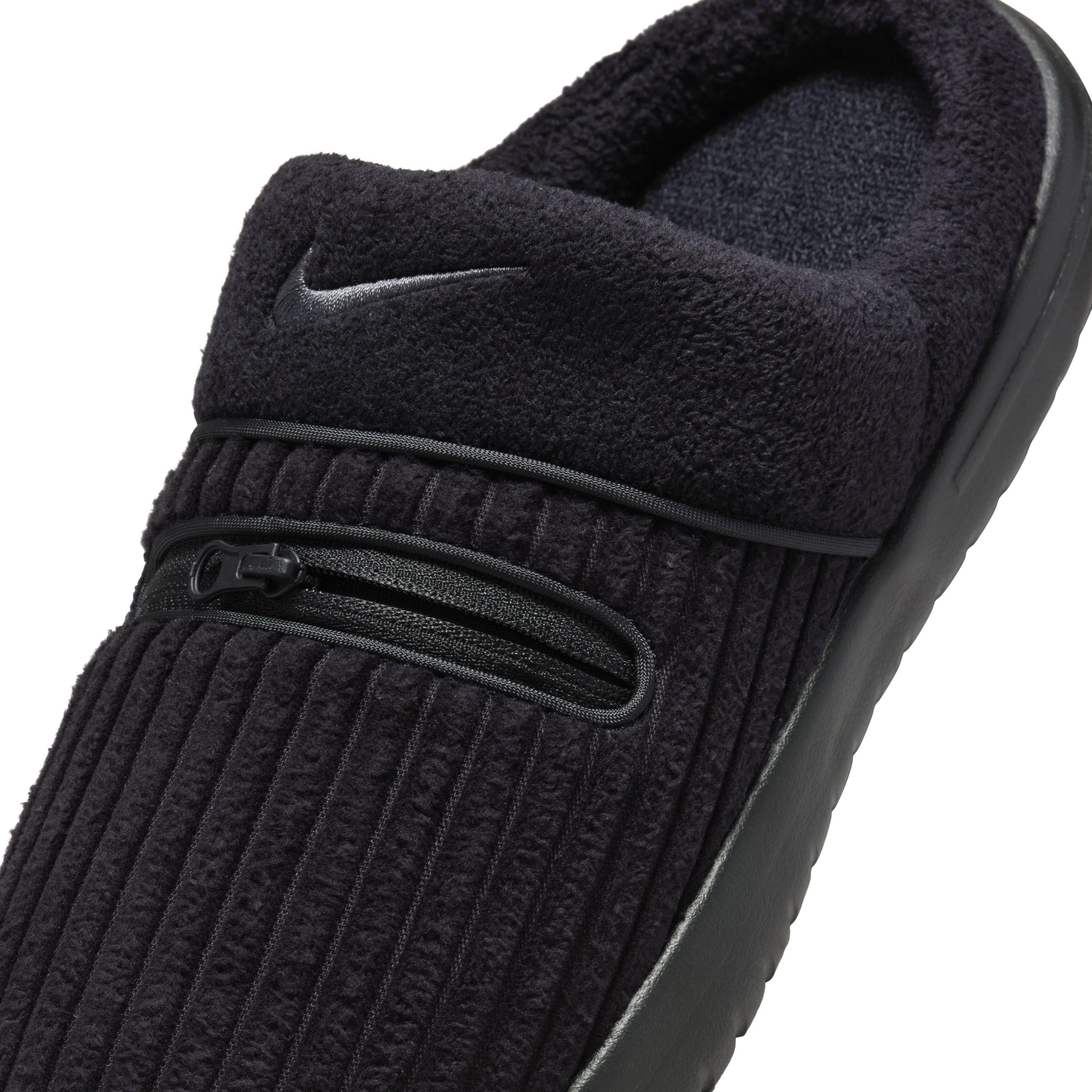 Nike Burrow "Black/Anthracite" Women's Slipper - BLACK/ANTHRACITE Thumbnail View 7