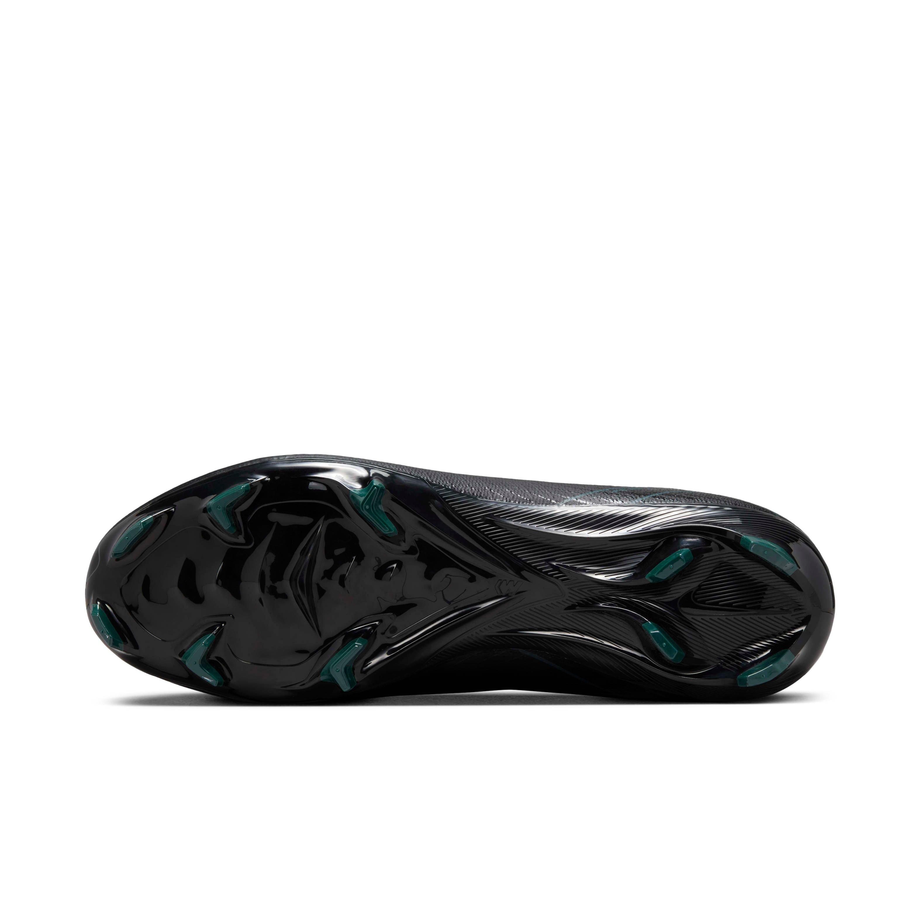 Nike Mercurial Vapor 16 Pro FG "Black/Deep Jungle/Black" Men's Soccer Cleat - BLACK/JUNGLE/BLACK Thumbnail View 6