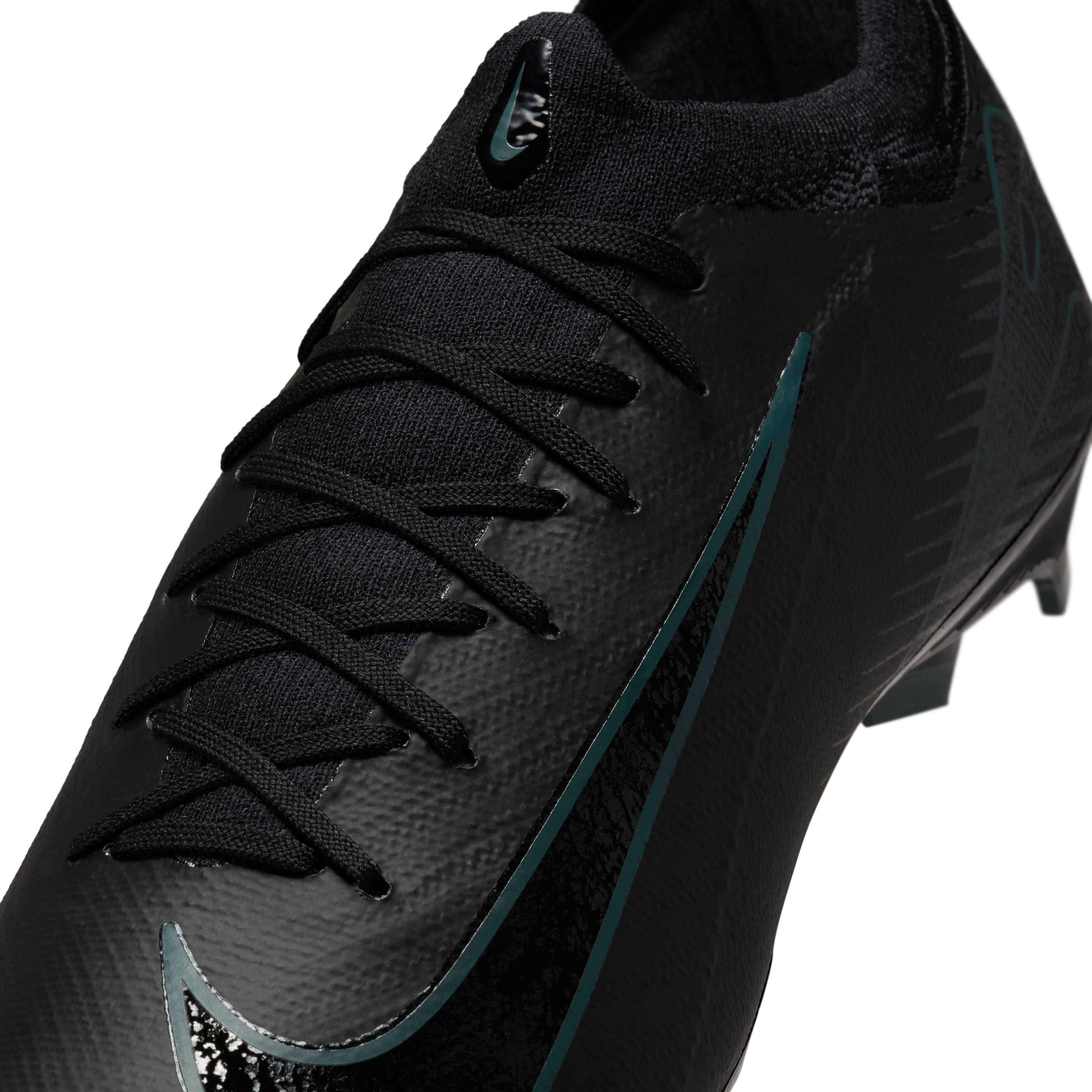 Nike Mercurial Vapor 16 Pro FG "Black/Deep Jungle/Black" Men's Soccer Cleat - BLACK/JUNGLE/BLACK Thumbnail View 8