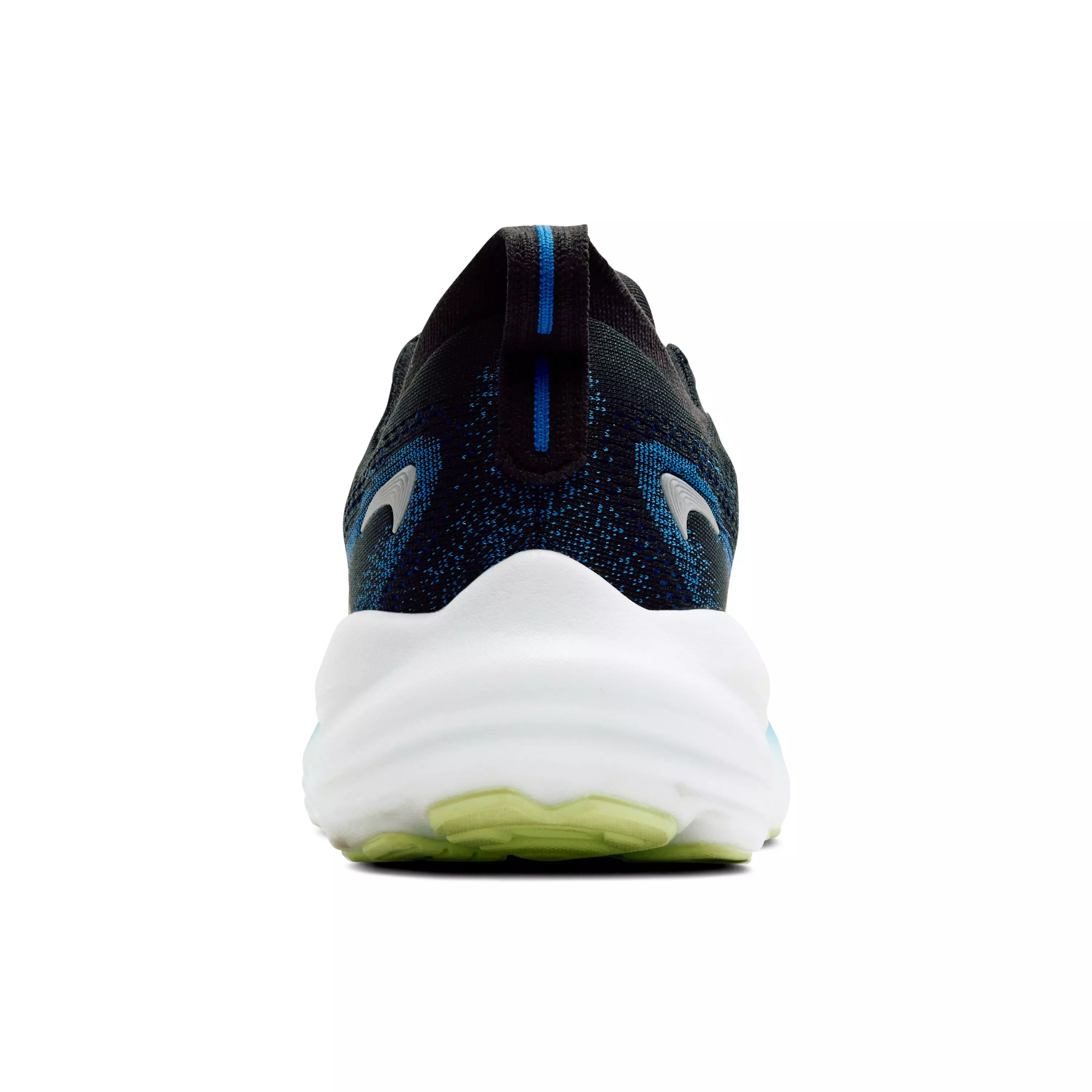 Brooks Glycerin 22 "Black/Cobalt/Neo Yellow" Men's Wide Running Shoe - BLACK/COBALT/YELLOW