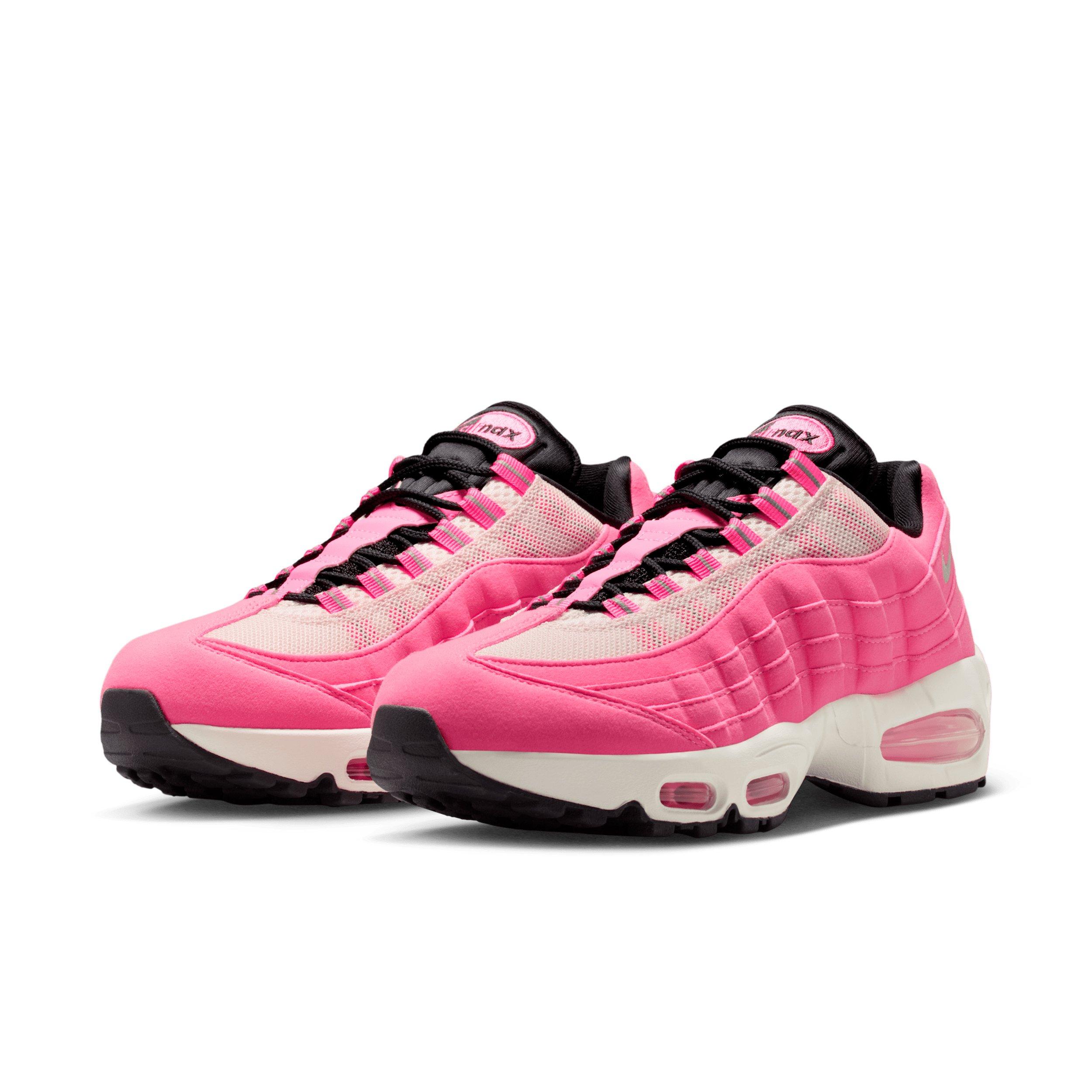 Nike Air Max 95 Big Bubble "Pink Glow/Off Noir/Pearl Pink/Metallic Silver" Women's Shoe - PINK/OFF NOIR/PINK/SILVER
