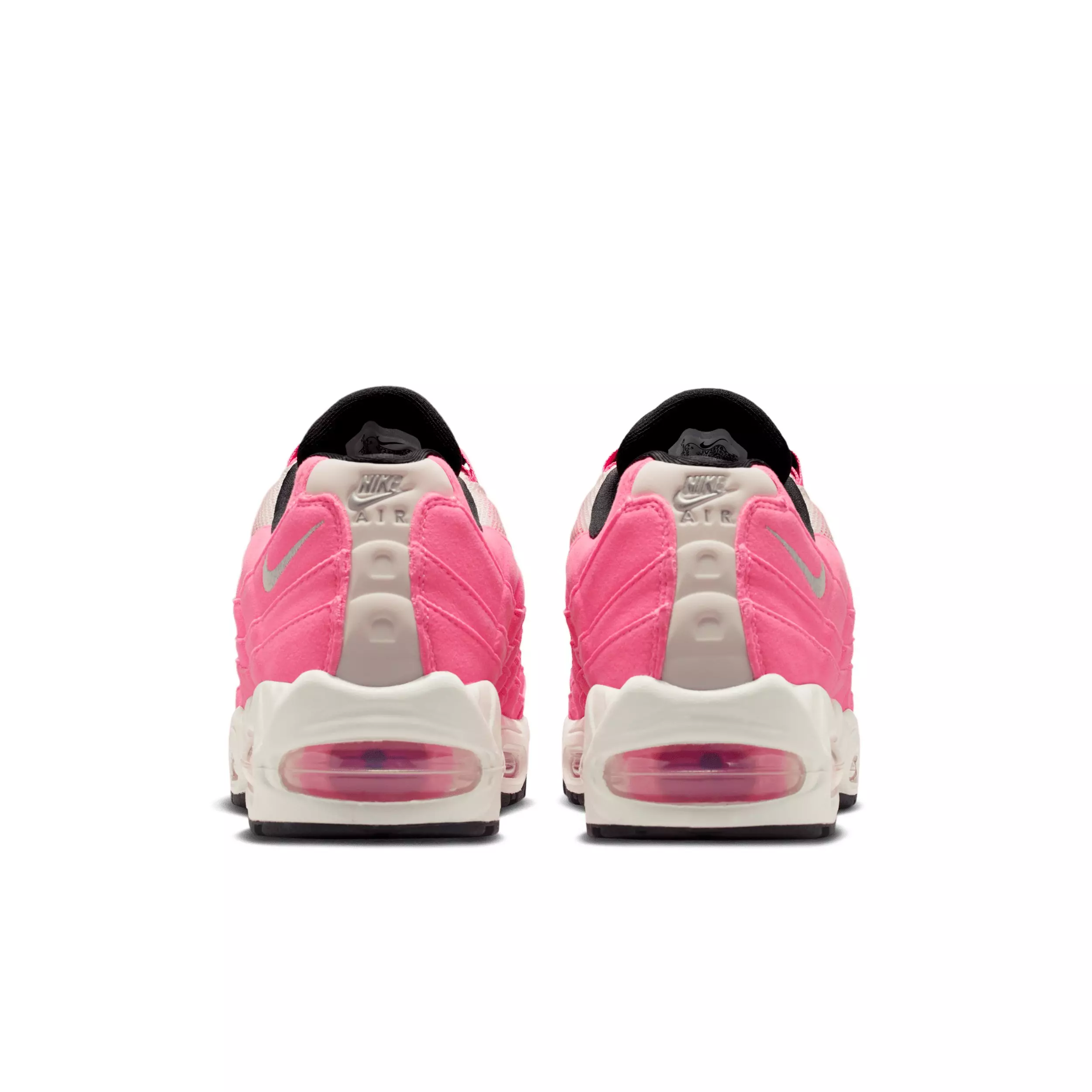 Nike Air Max 95 Big Bubble "Pink Glow/Off Noir/Pearl Pink/Metallic Silver" Women's Shoe - PINK/OFF NOIR/PINK/SILVER