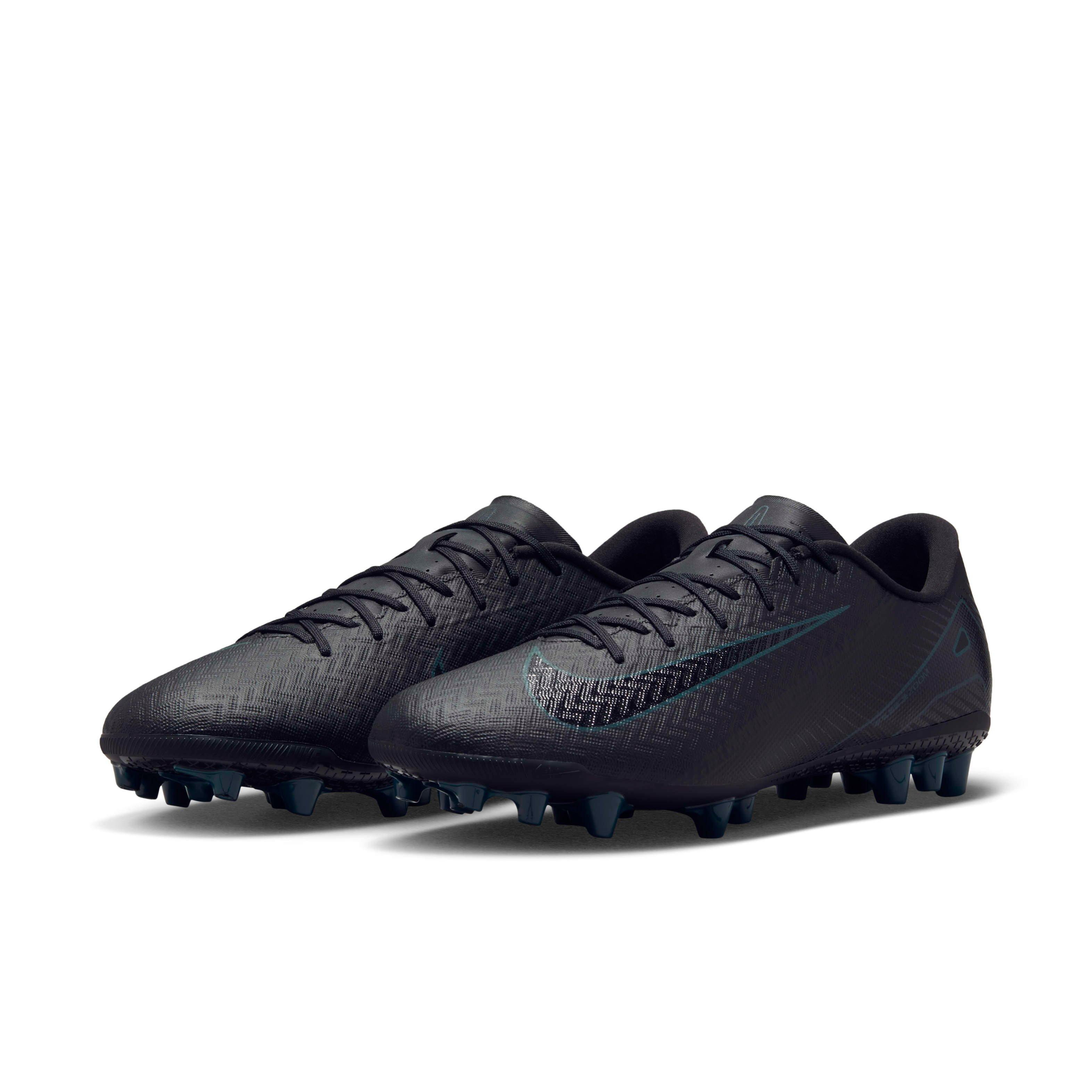 Nike Mercurial Vapor 16 Academy AG "Black/Deep Jungle/Black" Men's Soccer Cleat - BLACK/JUNGLE/BLACK Thumbnail View 3