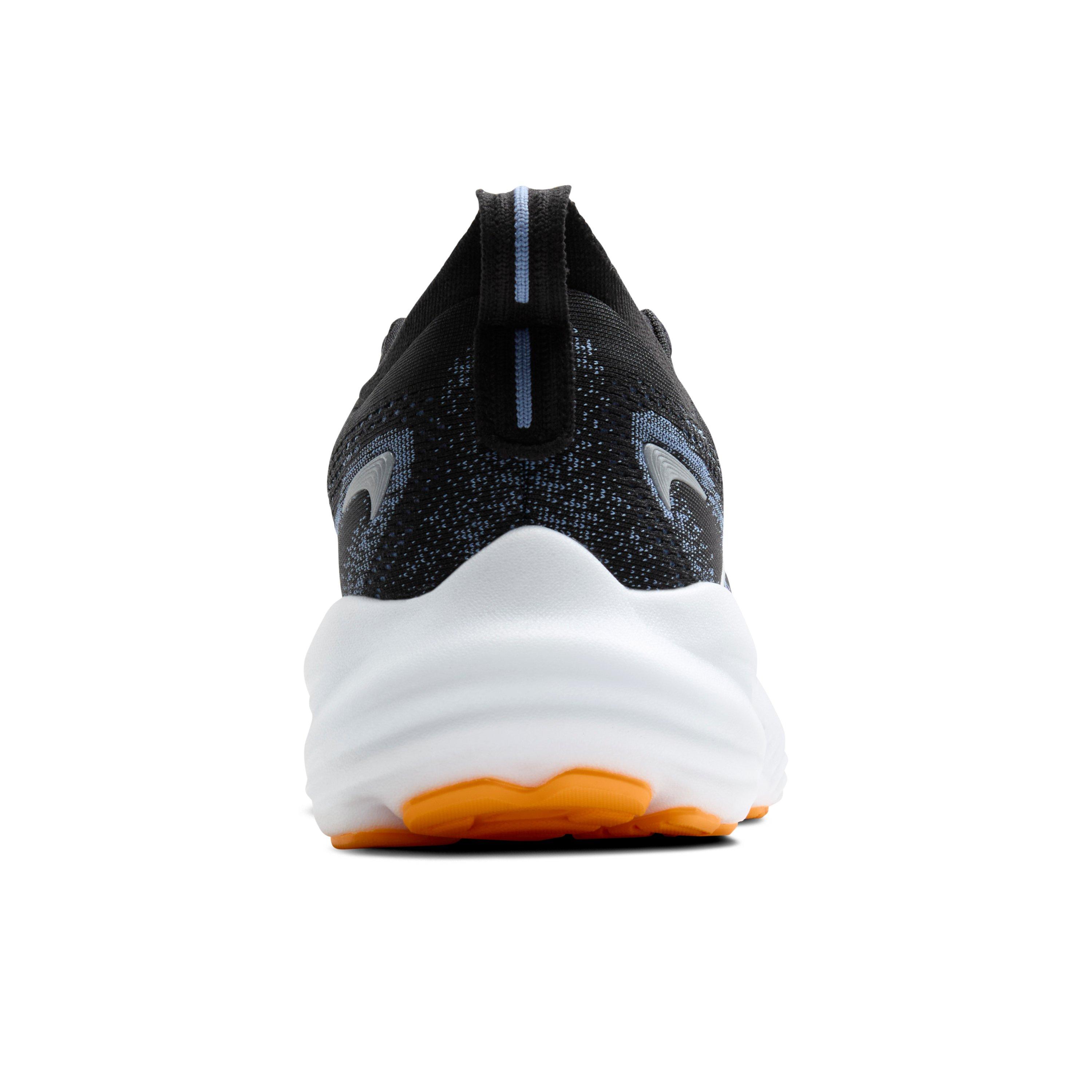 Brooks Glycerin 22 "Black/Country Blue/Orange Pop" Men's Running Shoe - BLACK/BLUE/ORANGE Thumbnail View 6