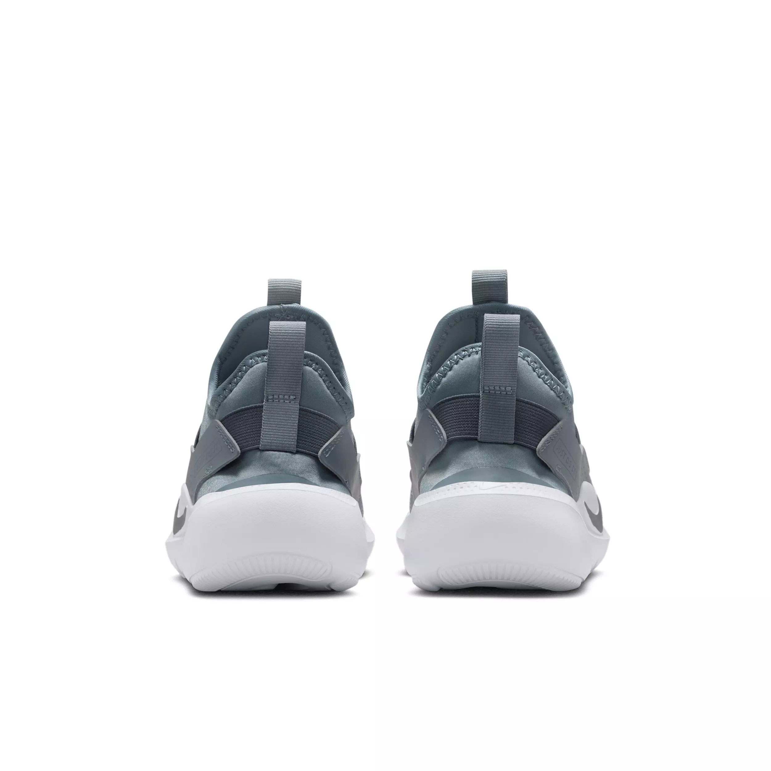 Nike Flex Runner 4 "Cool Grey/Dark Grey/White/Cool Grey" Grade School Boys' Running Shoe - GREY/DK GREY/WHITE/GREY