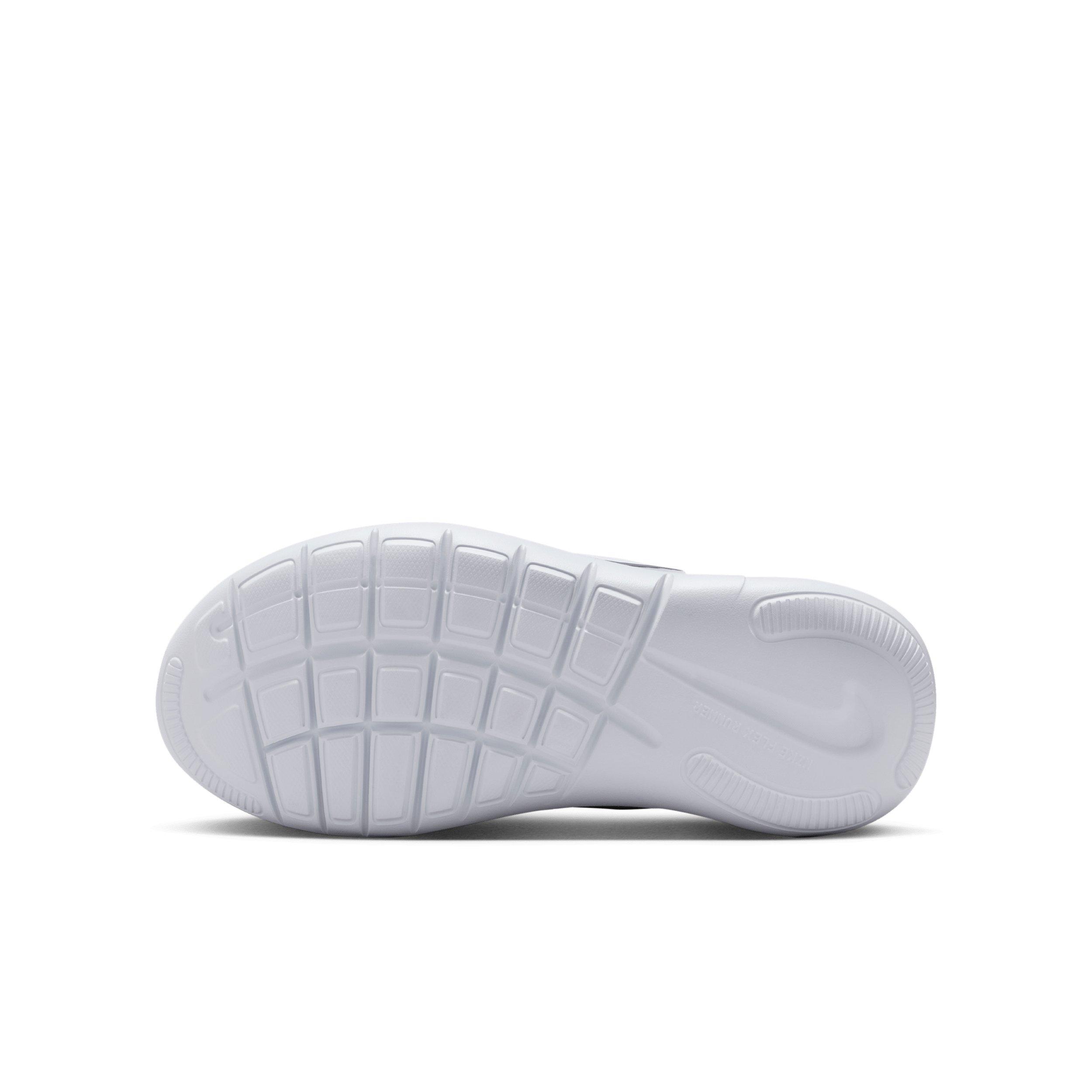 Nike Flex Runner 4 "Cool Grey/Dark Grey/White/Cool Grey" Grade School Boys' Running Shoe - GREY/DK GREY/WHITE/GREY Thumbnail View 6