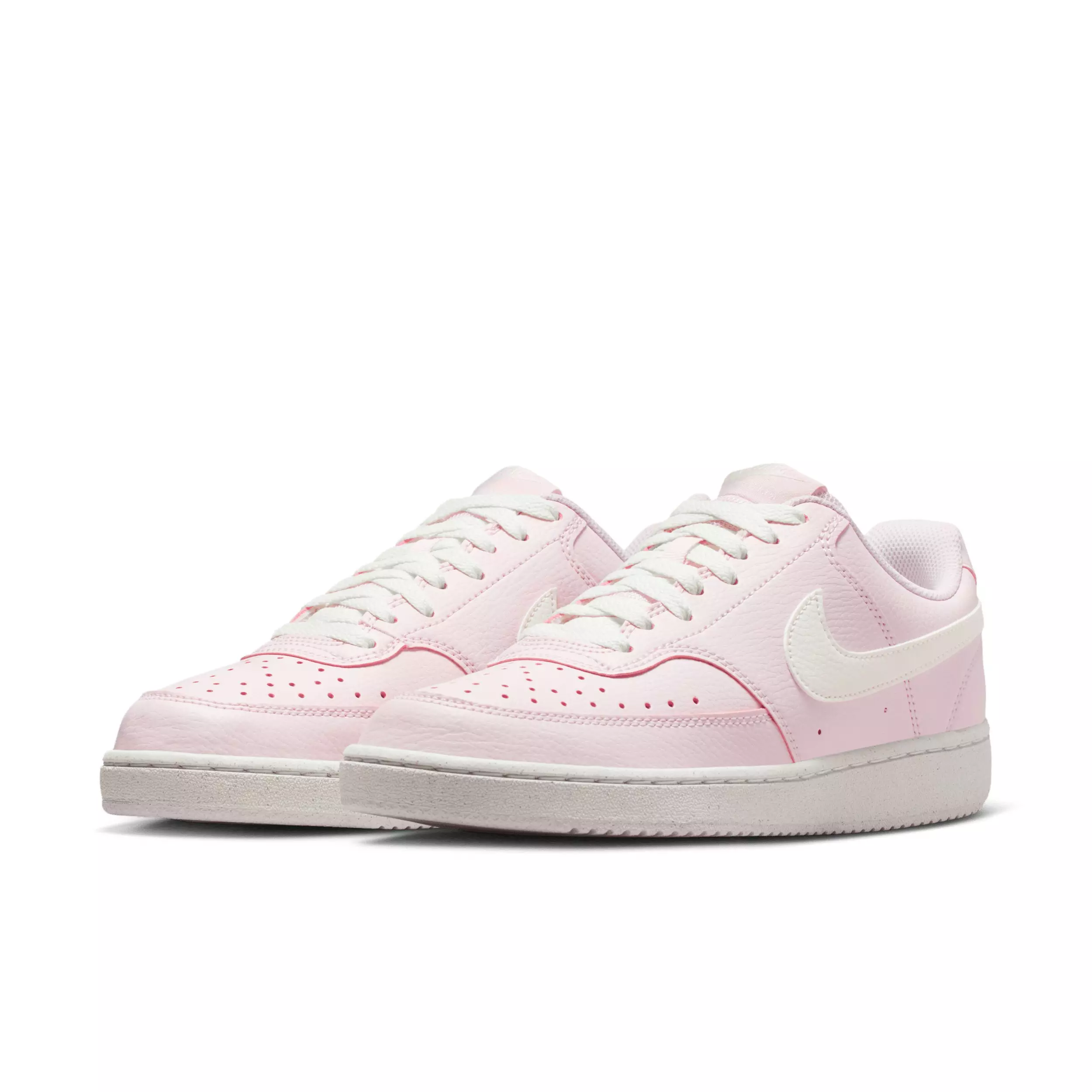 Nike Court Vision Low Next Nature "Pearl Pink/Sail" Women's Shoe - PINK/SAIL