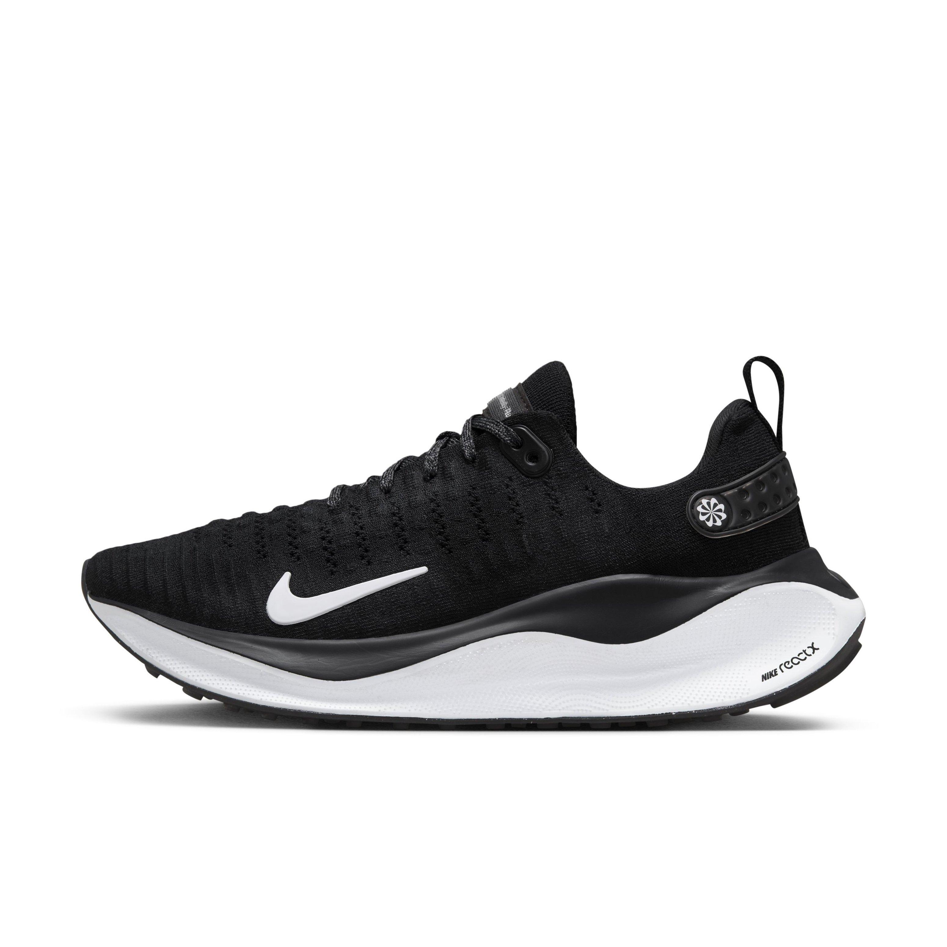 Nike InfinityRN 4 "Black/Dark Grey/White" Women's Wide Running Shoe - BLACK/DK GREY/WHITE Thumbnail View 2