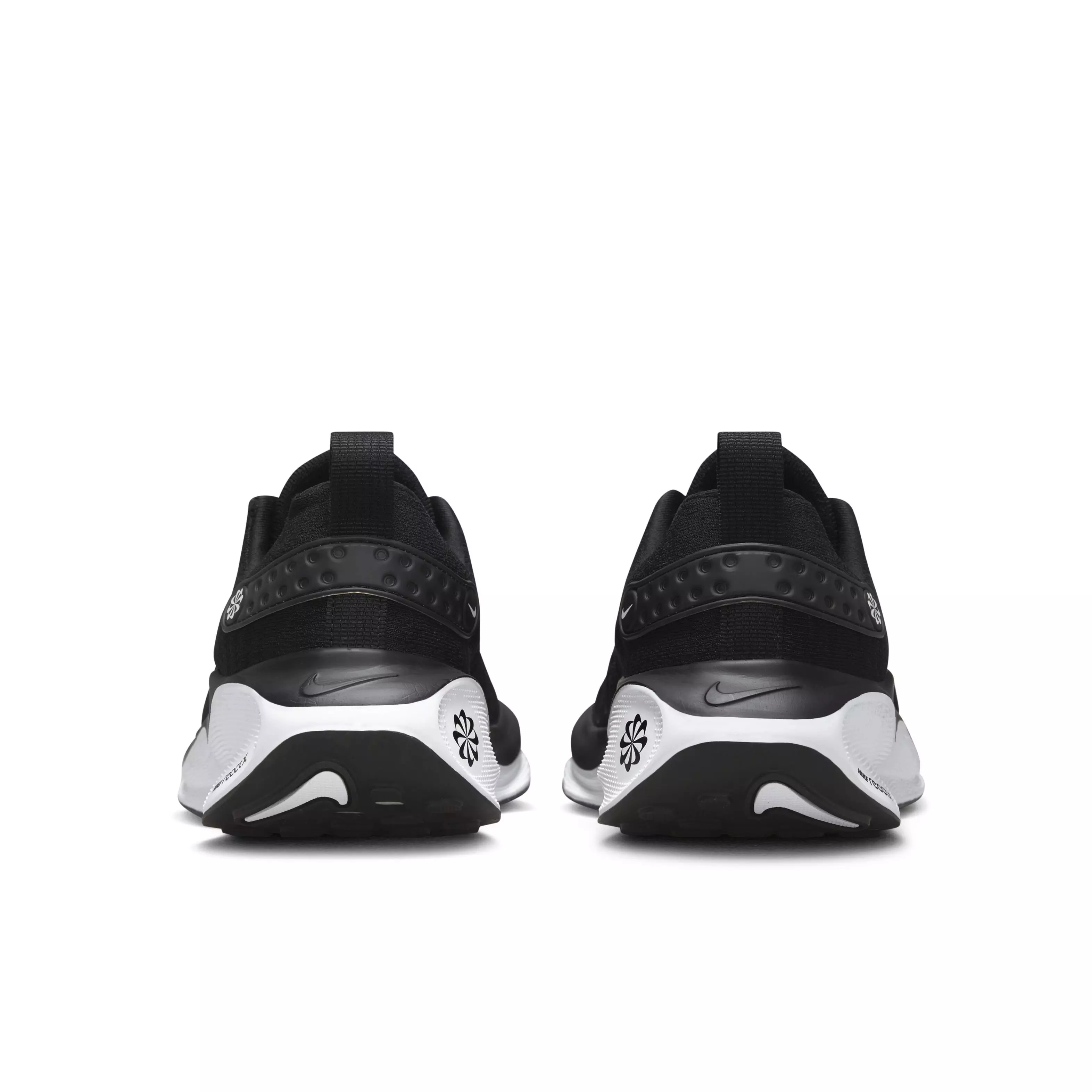 Nike InfinityRN 4 "Black/Dark Grey/White" Women's Wide Running Shoe - BLACK/DK GREY/WHITE